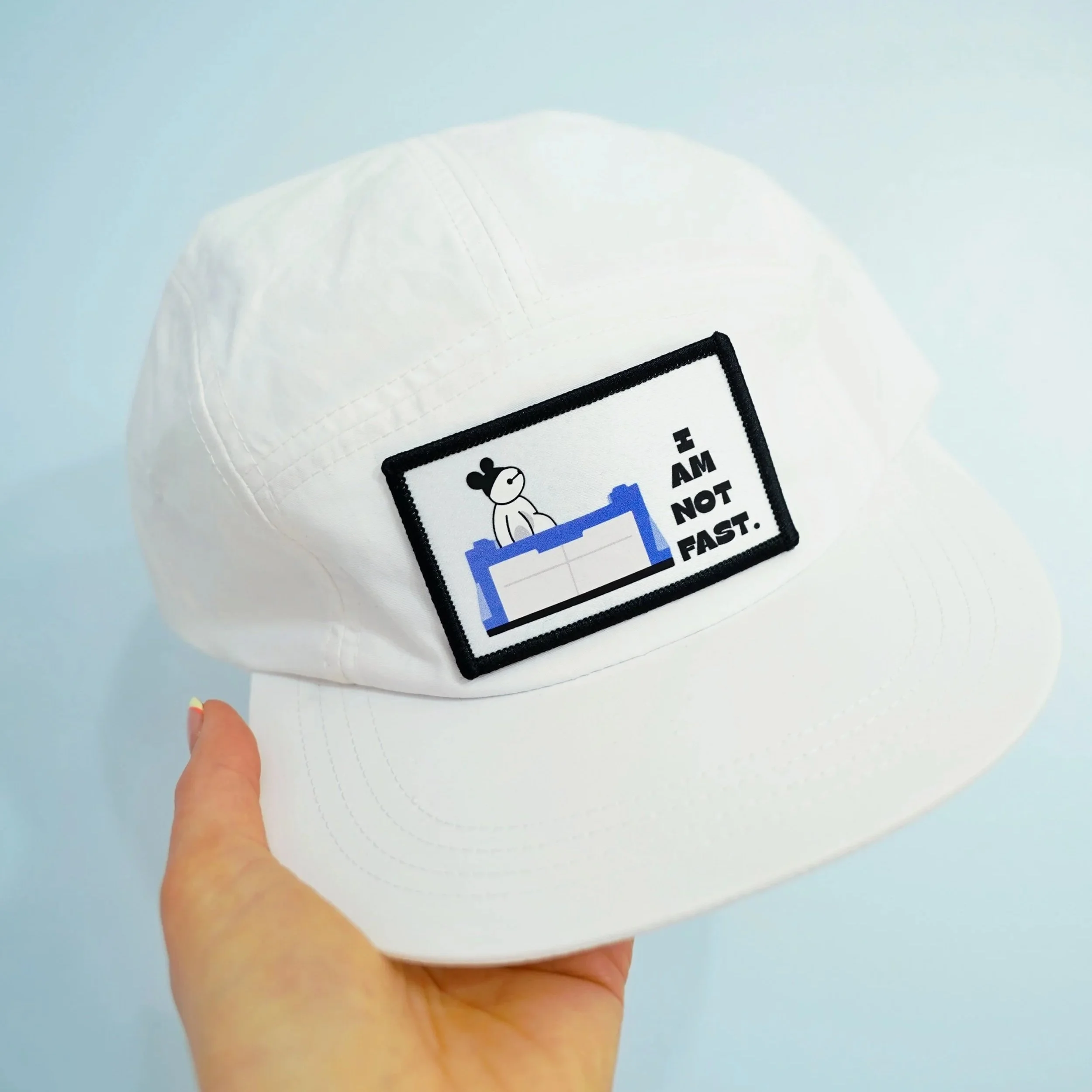 "I AM NOT FAST" Active Hat