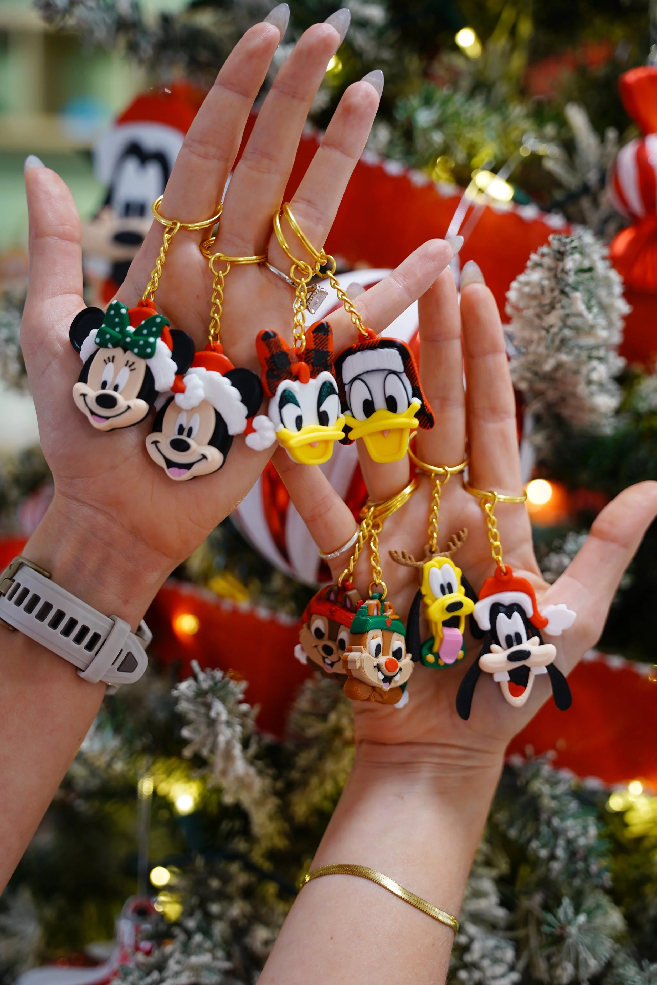 The Very Merry Gang Keychain Collection (Set of 8)