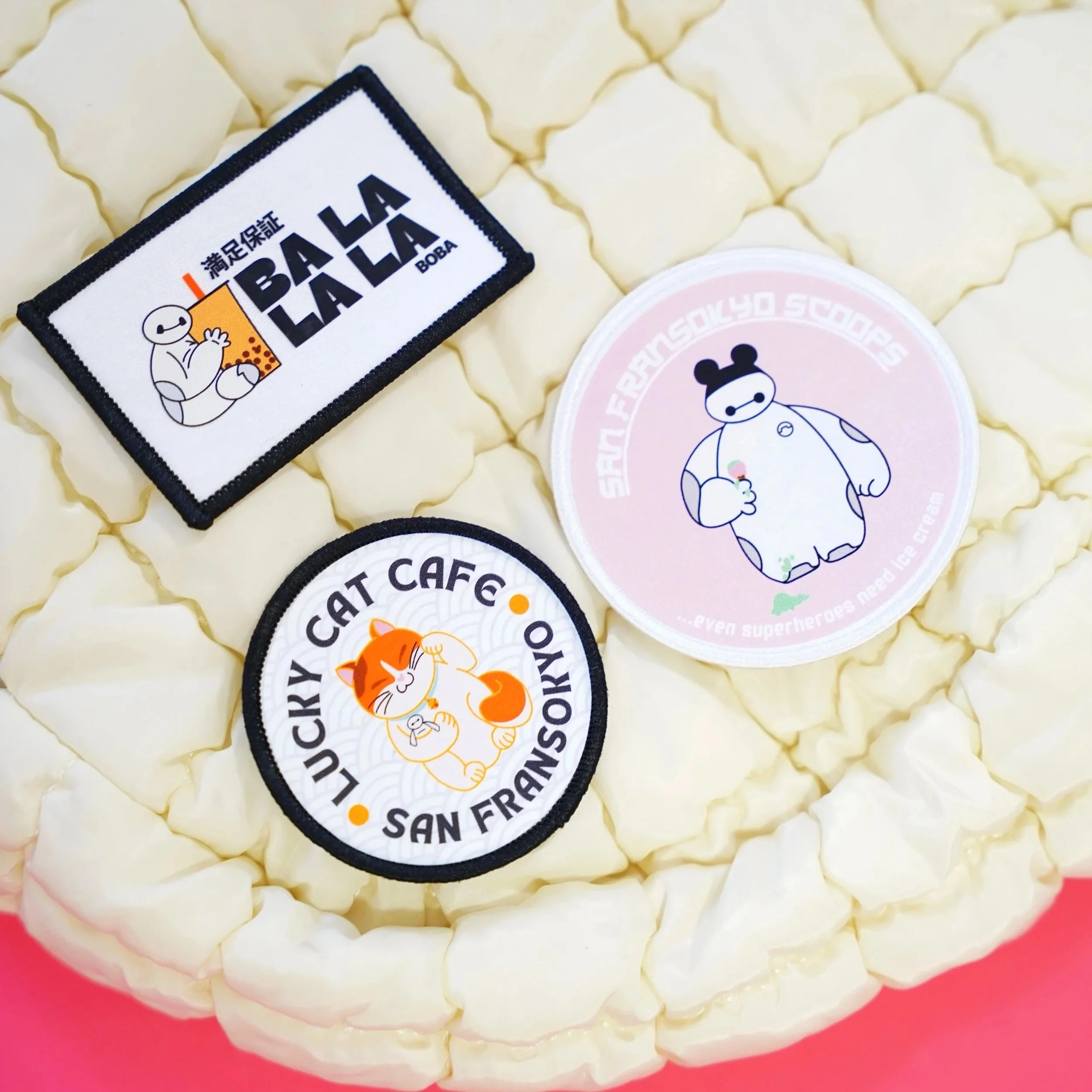 Tour of San Fransokyo Patch Collection (Set of 3)