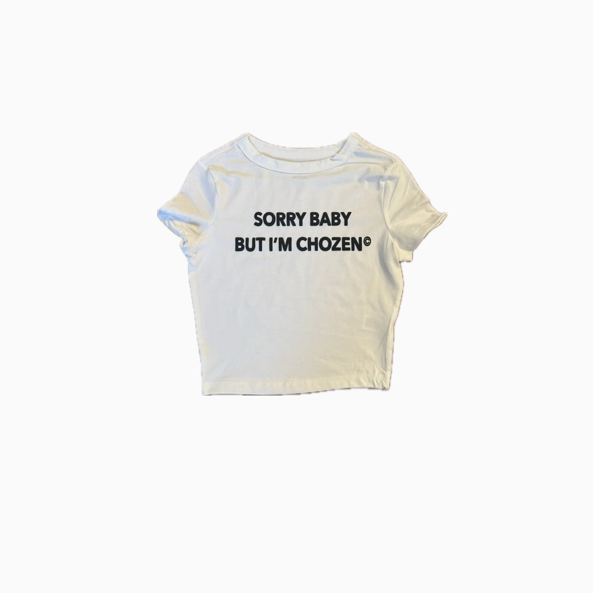 I’M CHOZEN Crop Top Black