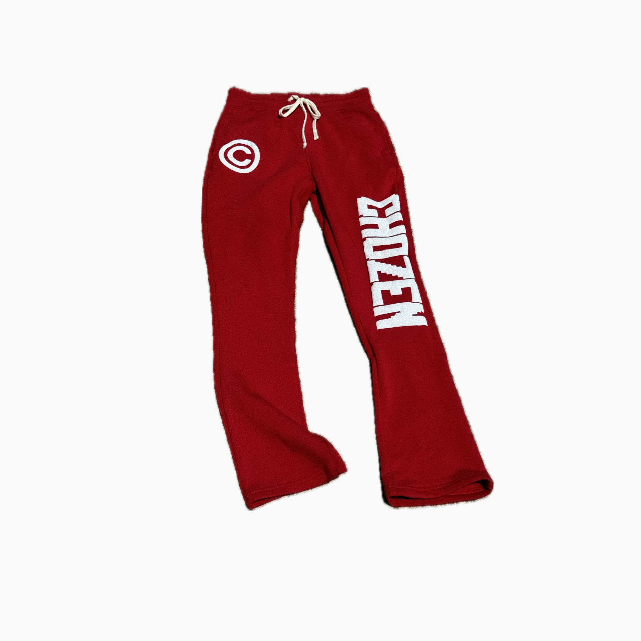 Red ChoZen Flared Sweats