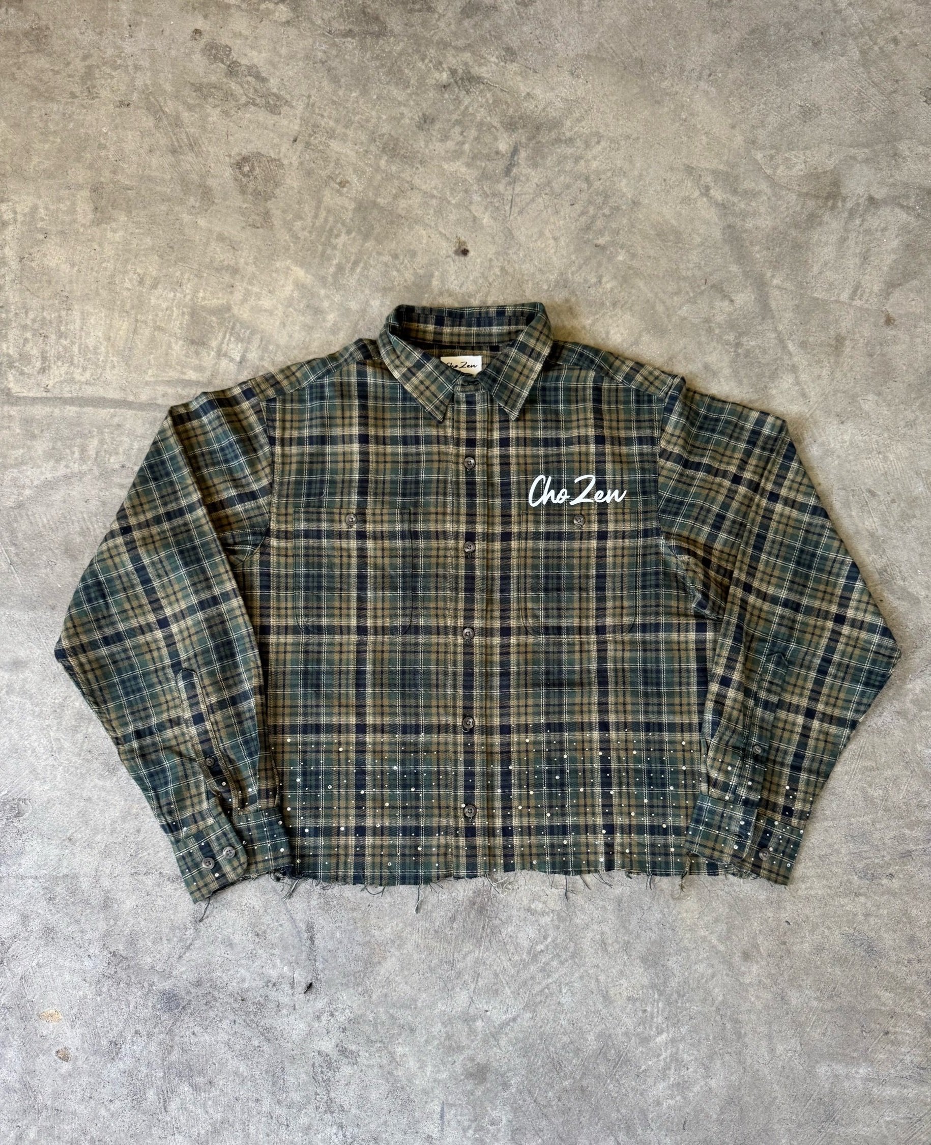 Money Green ChoZen Flannel