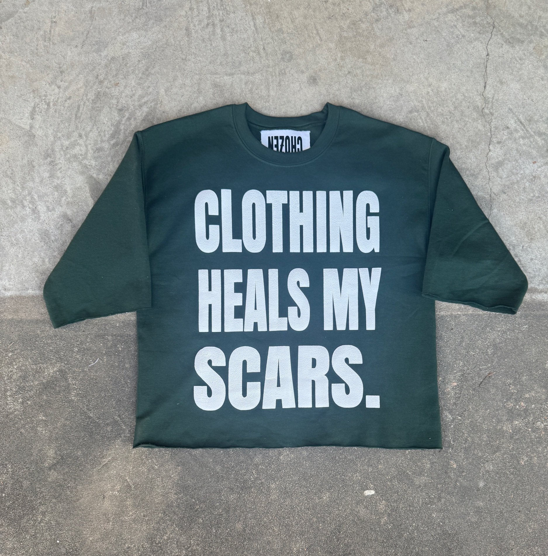 Green ‘Scar Healer’ Tee