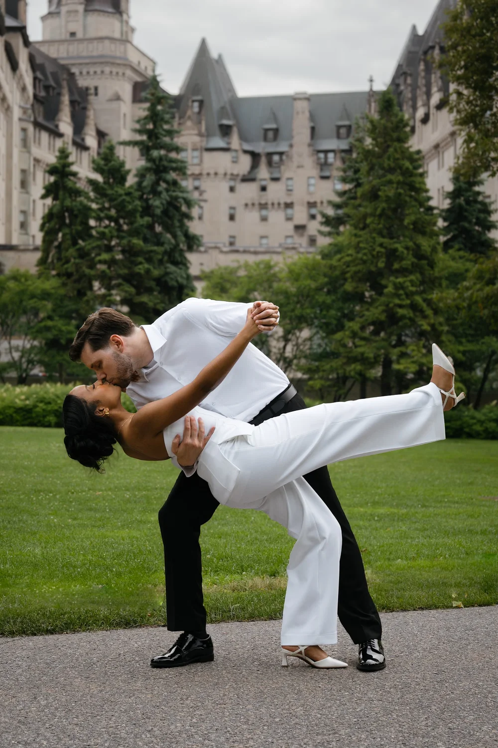 Couple during a pre-wedding session