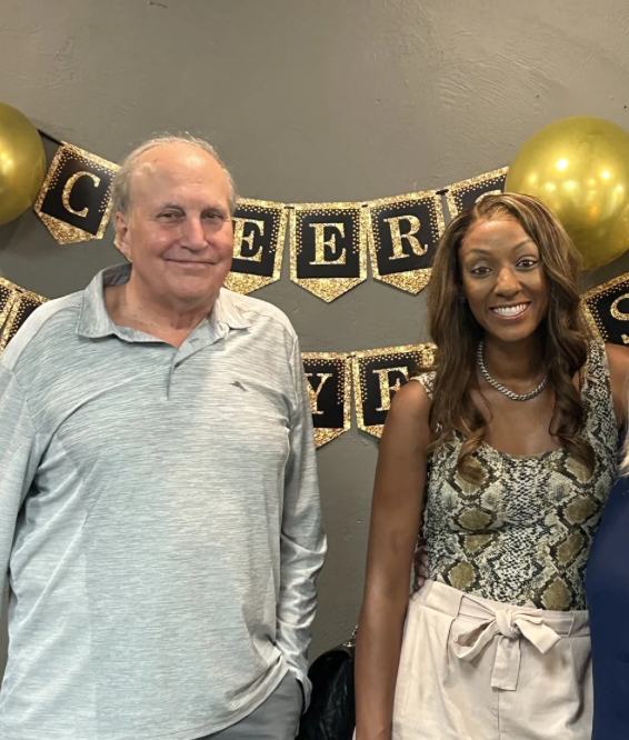 Fay E. Morisseau and Mrs. Larkpor