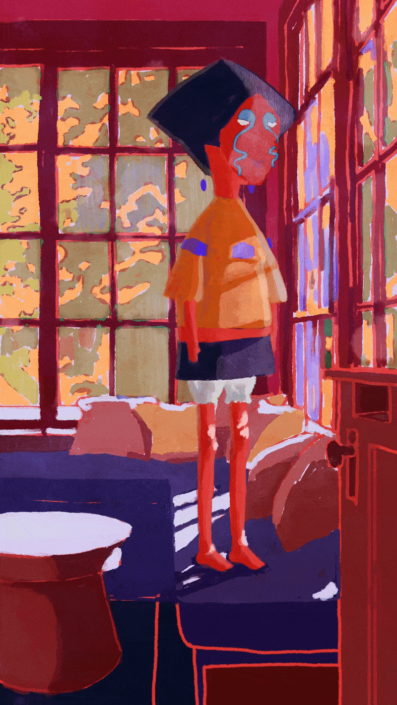 smoking in the greenhouse