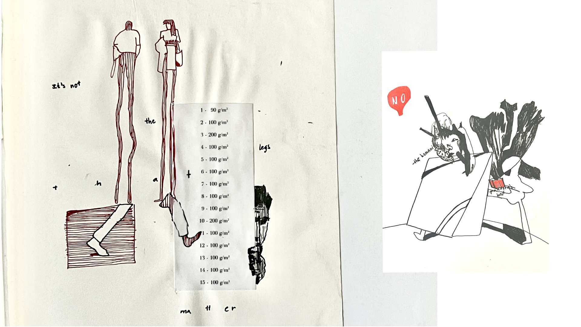 its not the legs that matter