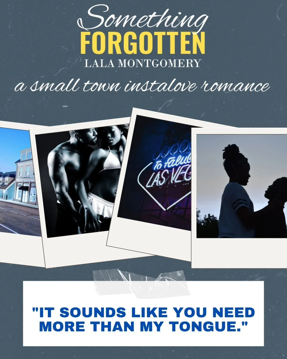 🗣 NIKO DEQUINCY 

Have I mentioned how much I love Niko and Ari?

𝑺𝒐𝒎𝒆𝒕𝒉𝒊𝒏𝒈 𝑭𝒐𝒓𝒈𝒐𝒕𝒕𝒆𝒏 

If you love:
🔷️ fast-paced steamy romance
🔷️ small-town cozy vibes 
🔷️ a man obsessed from the beginning
🔷️ flirty banter + swoony moments
