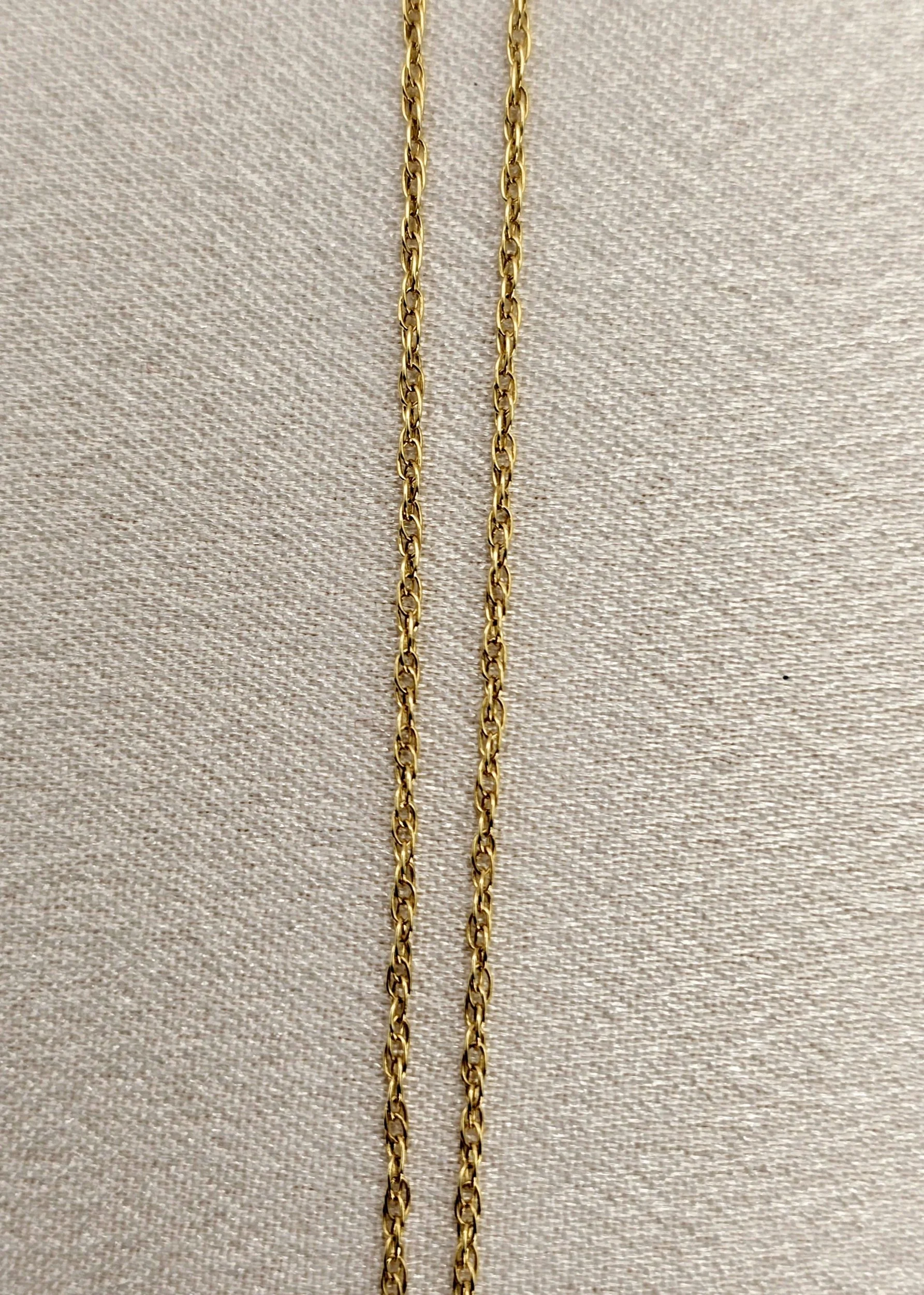 Thin Link Necklace (20in)