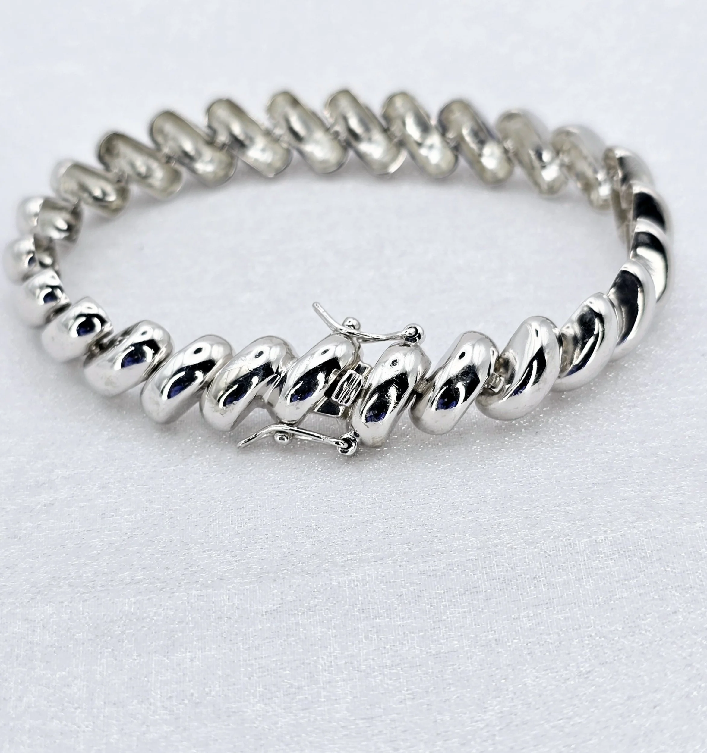 Vintage San Marco Silver Bracelet (7")