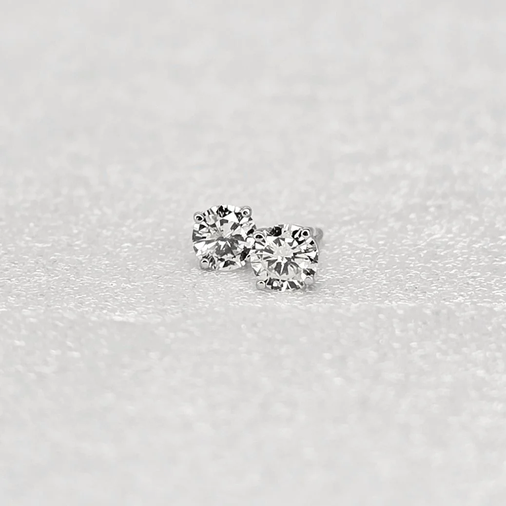 Diamond Stud Earrings (.50 CWT)