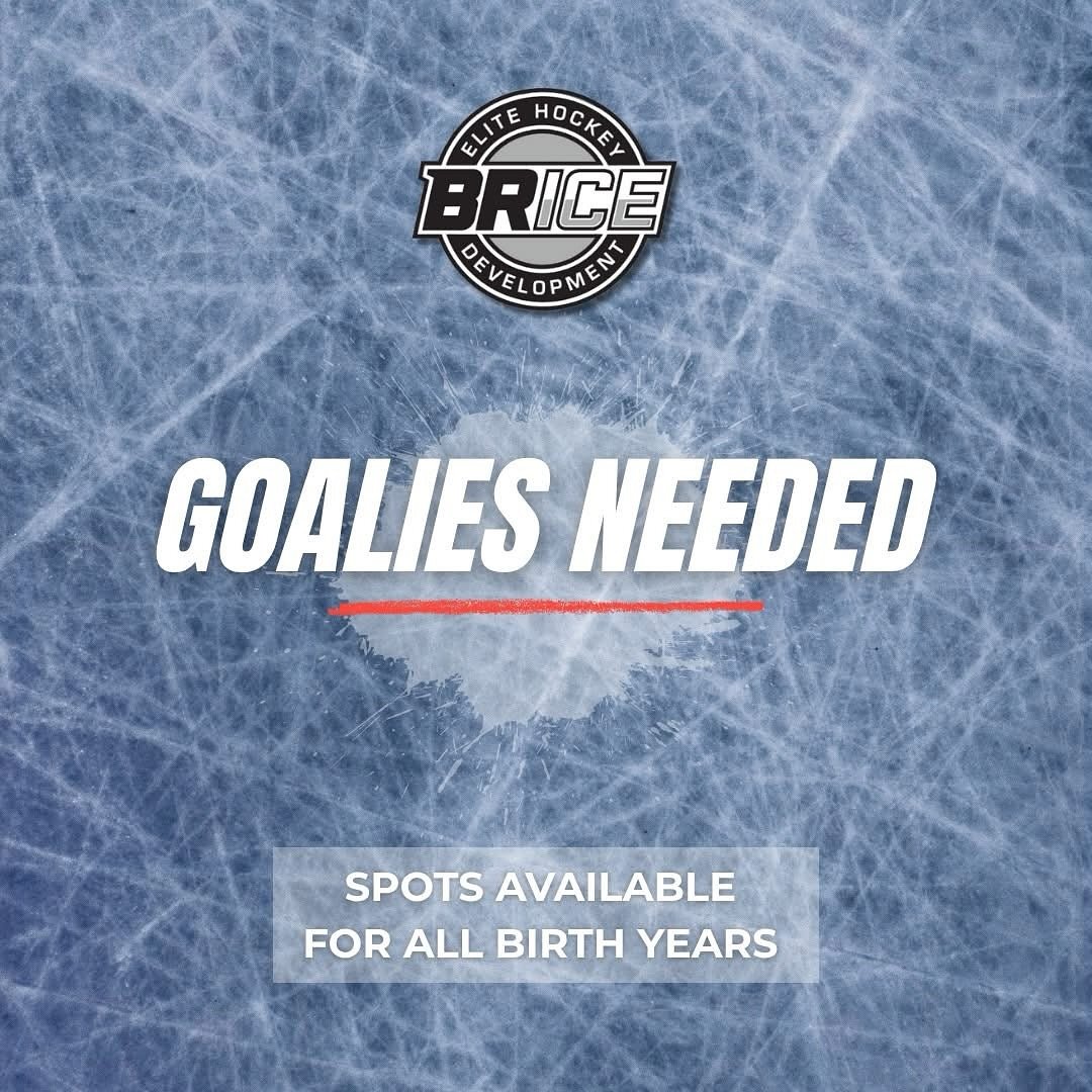 BR.ICE Hockey Development is looking for goalies to join our summer programming in Houghton.

Whether you&rsquo;re looking for more reps, better coaching, or high-level shooters &mdash; this is your chance to take your game to the next level.

✅ Cons