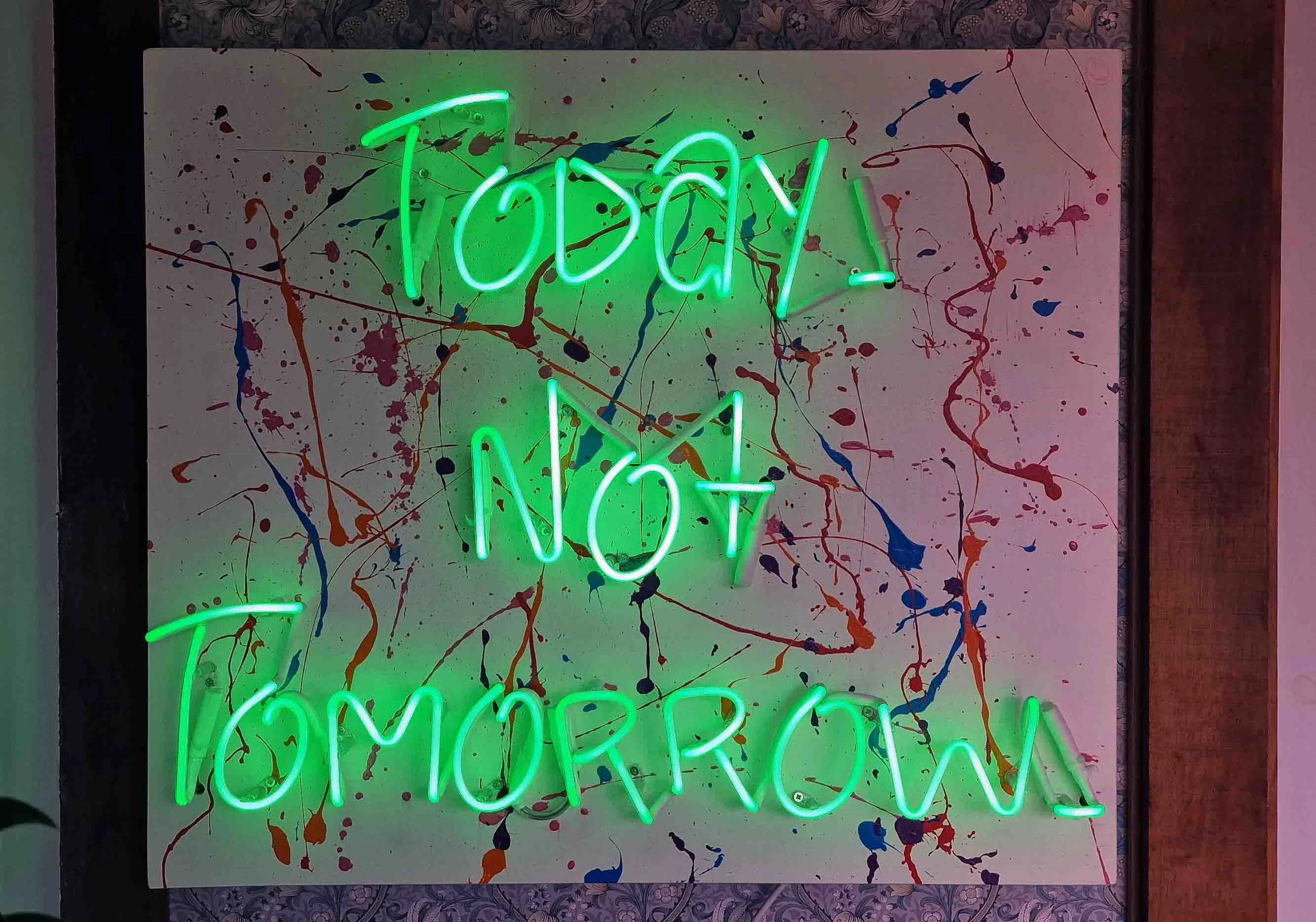 To Day Not Tomorrow | Neon Tony