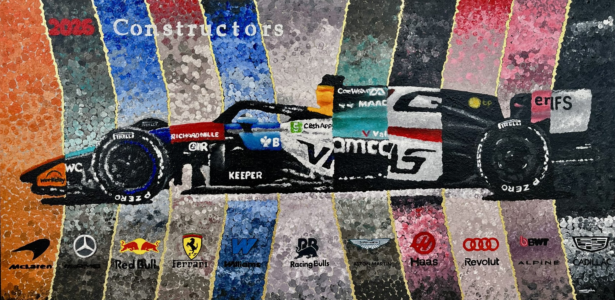Formula One 2026 Constructors | G John