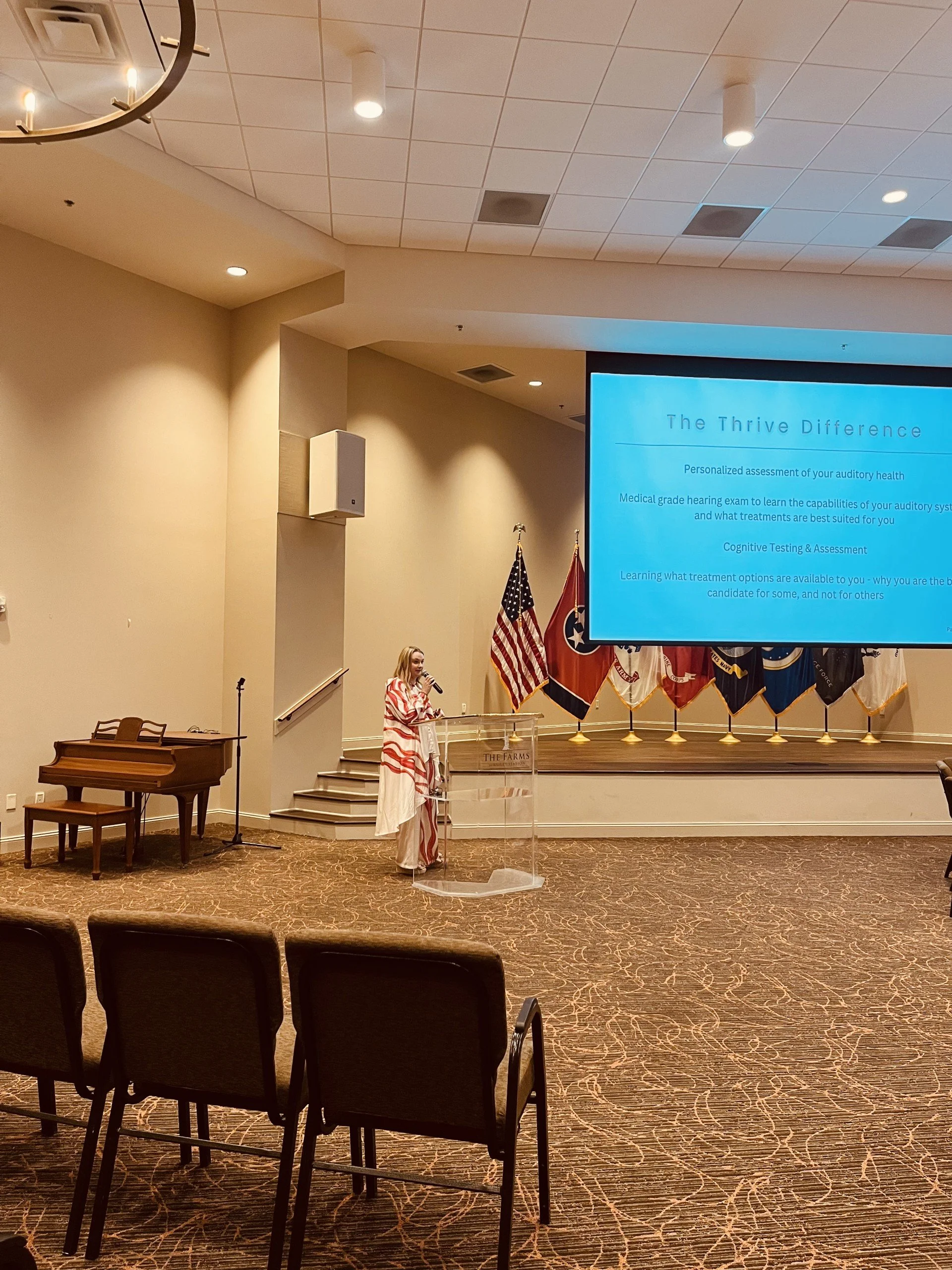 Ear Spa Presentation at The Farms at Bailey Station