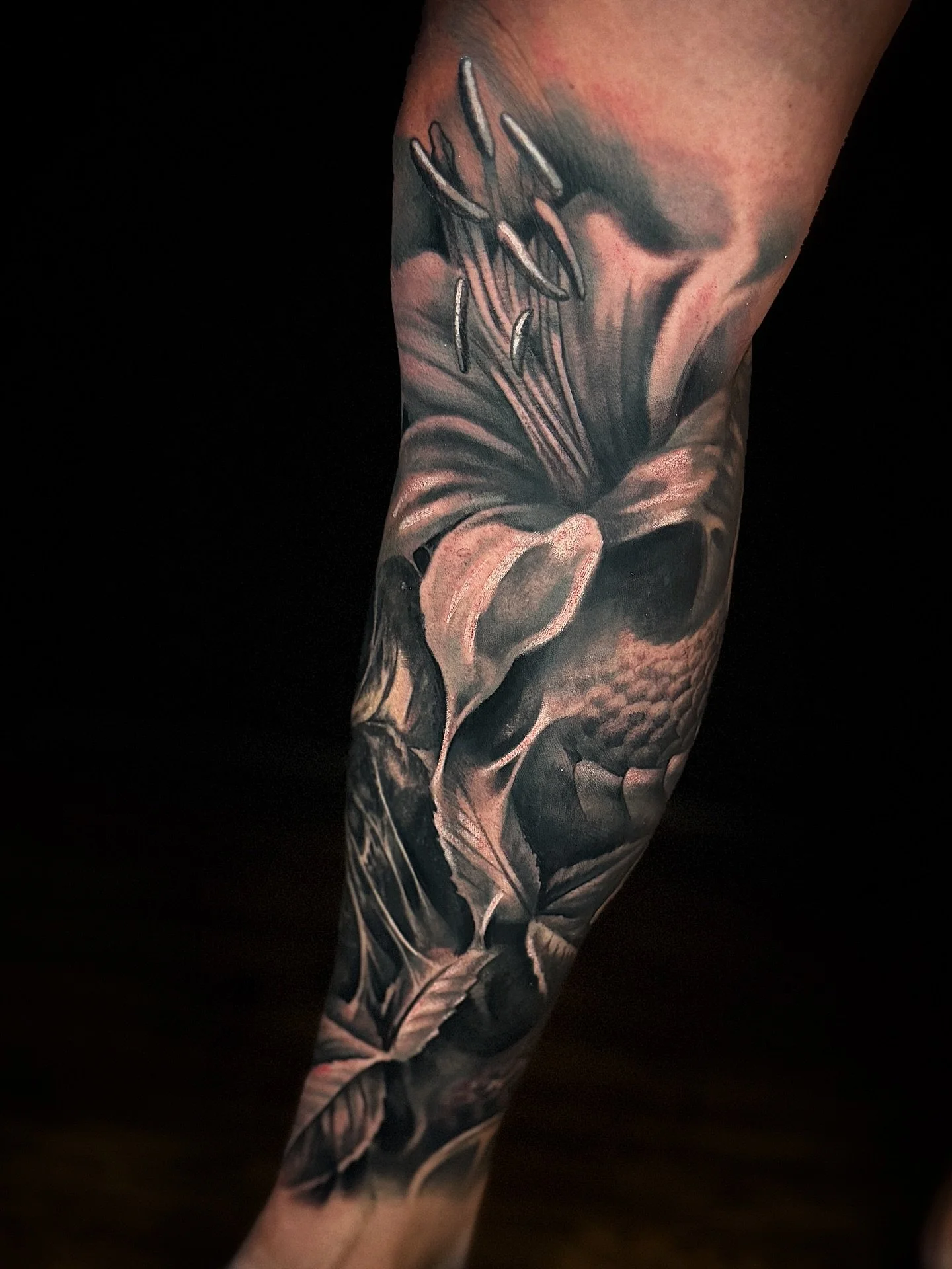 Thanks Jack!! 

@lighthouse_tattoo 
@lotusneedles 
@australiantattooistsguild 
@cheyenne_tattooequipment 

#snaketattoo #skulltattoo #lilytattoo #sydneytattoo #sydneytealismtattoo