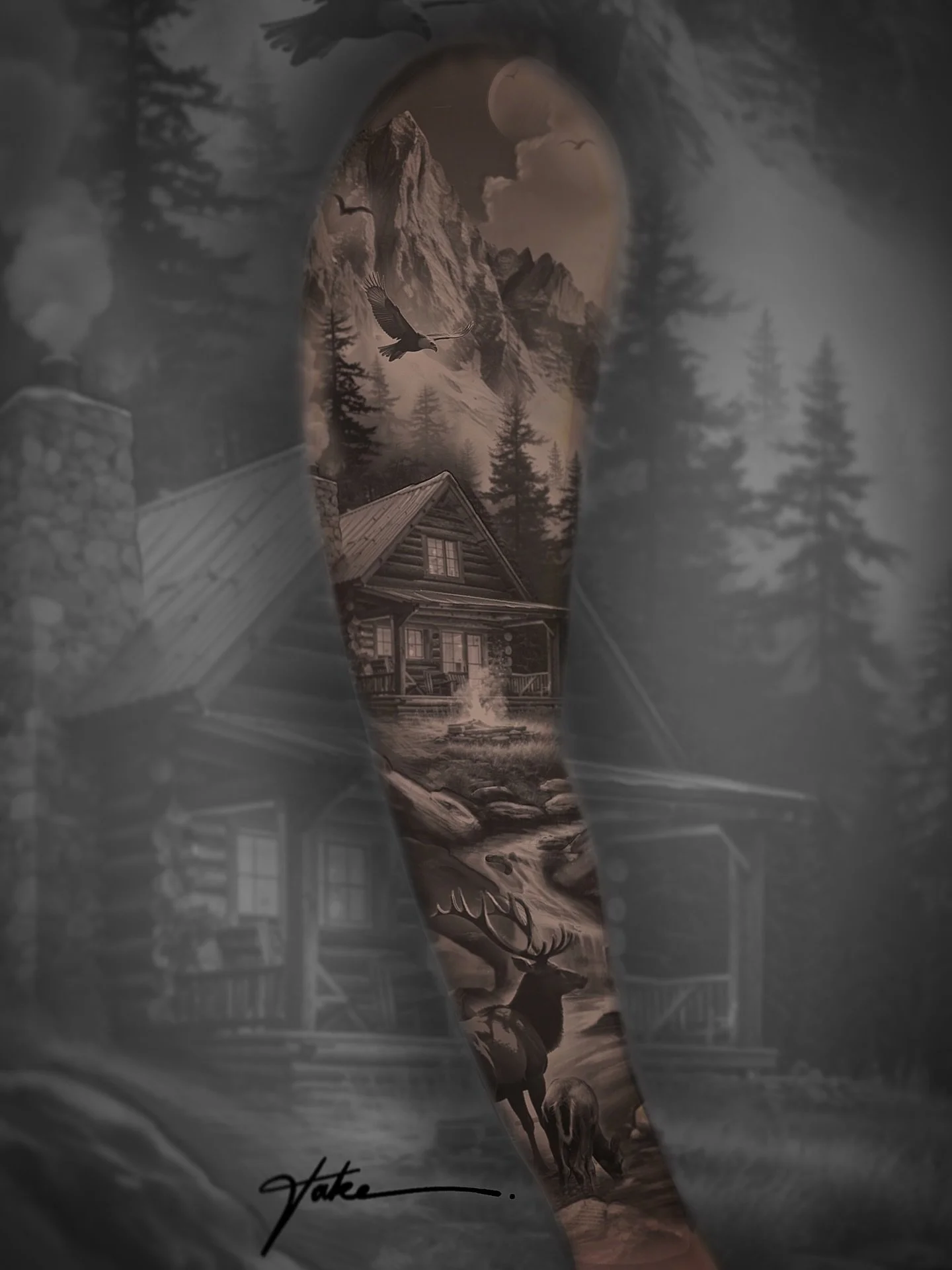 AVAILABLE DESIGN 🔥

3 day outer arm piece, ready to go.

Would be a fun one to tackle during my guest spot at @markdtattoo 
16&ndash;18 February! 

DM me if you&rsquo;re keen.

#redferntattoo #sydneytattoo #sydneytattooartist #naturetattoo #woodland