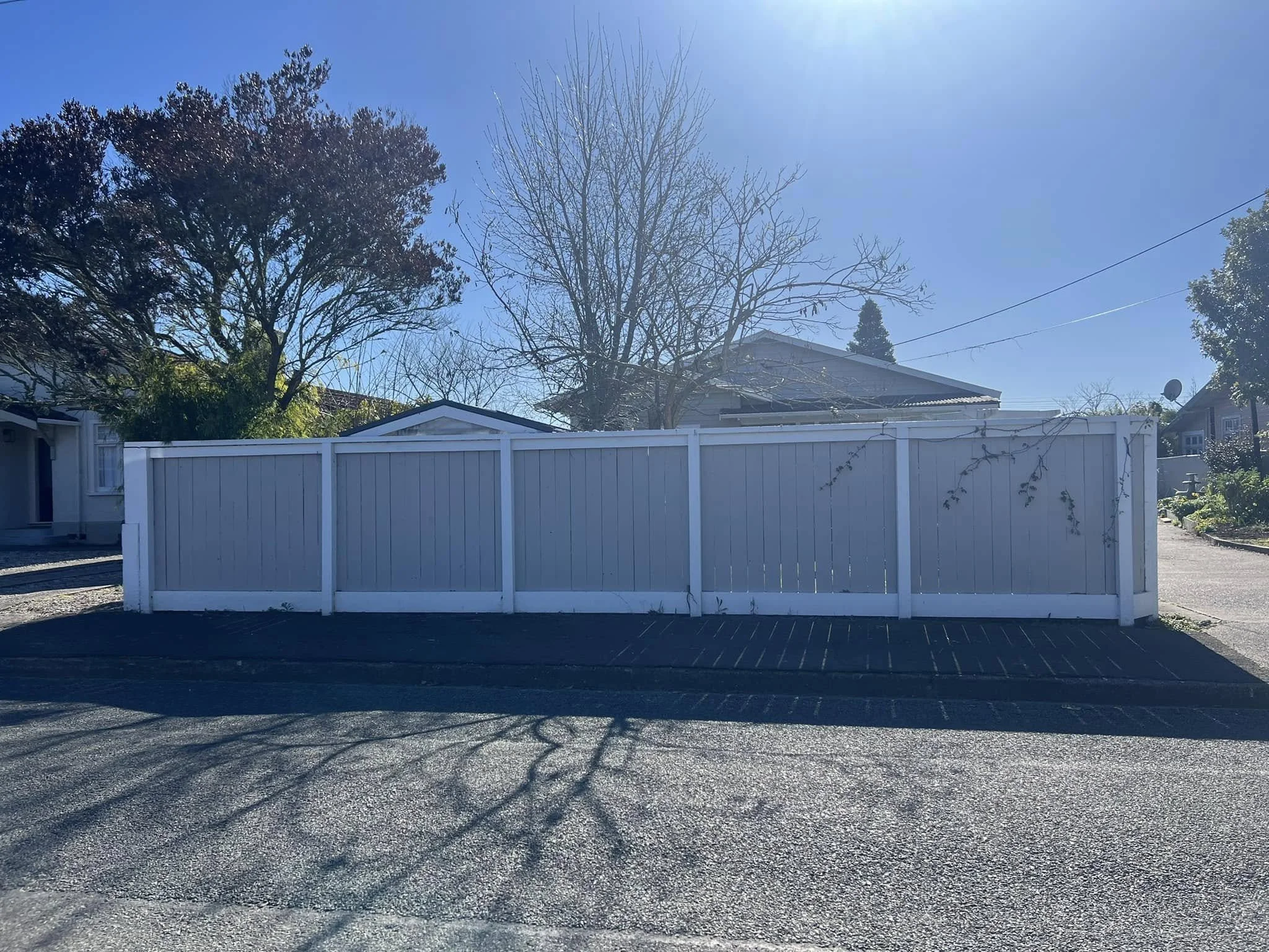 Weatherboard Fence