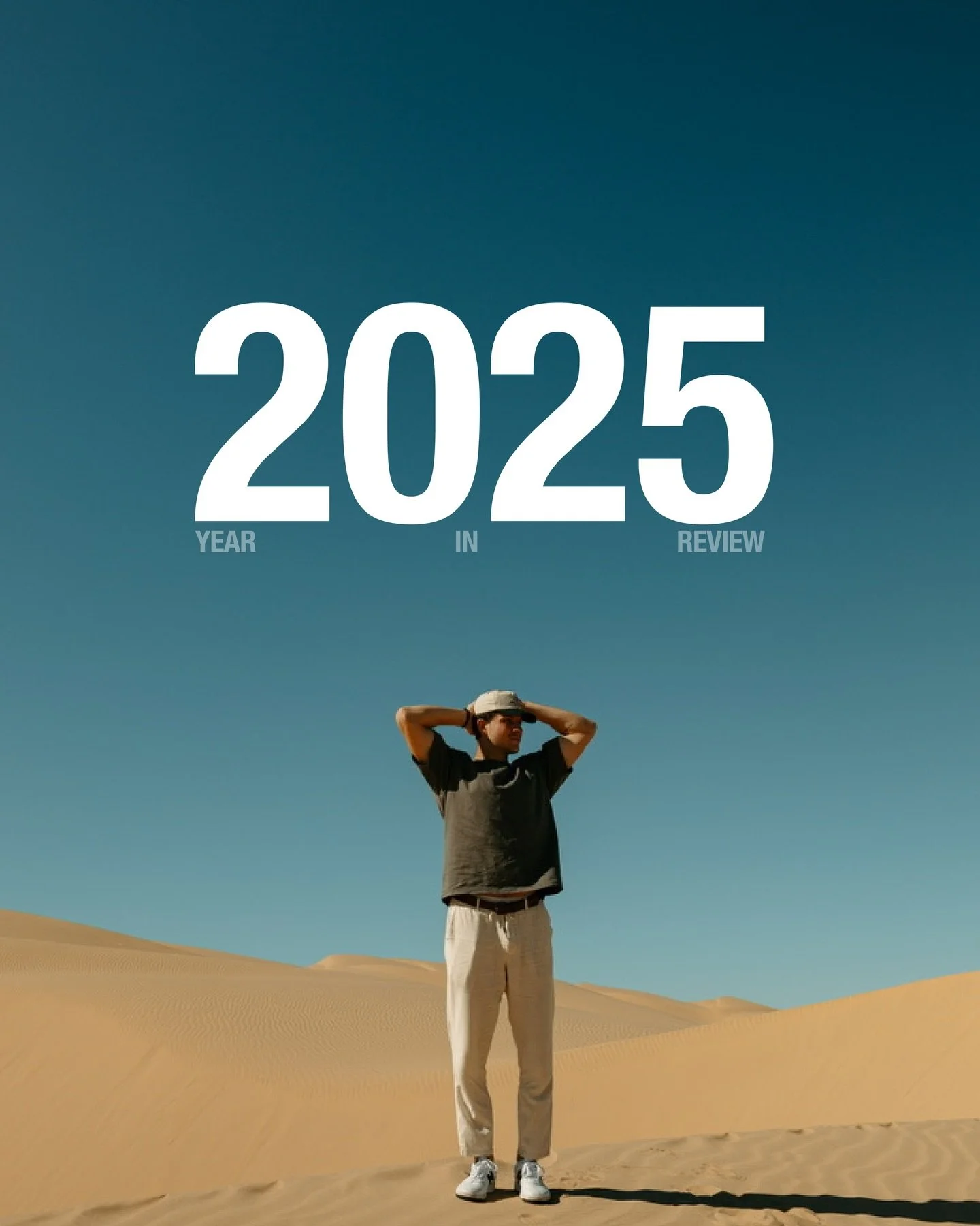 2025 was arguably the biggest year of my life, so far. So much happened both personally and professionally, good and bad. 

I&rsquo;ll keep it short winded but I&rsquo;m truly grateful for every friend, client, project, lesson, failure, success, and 