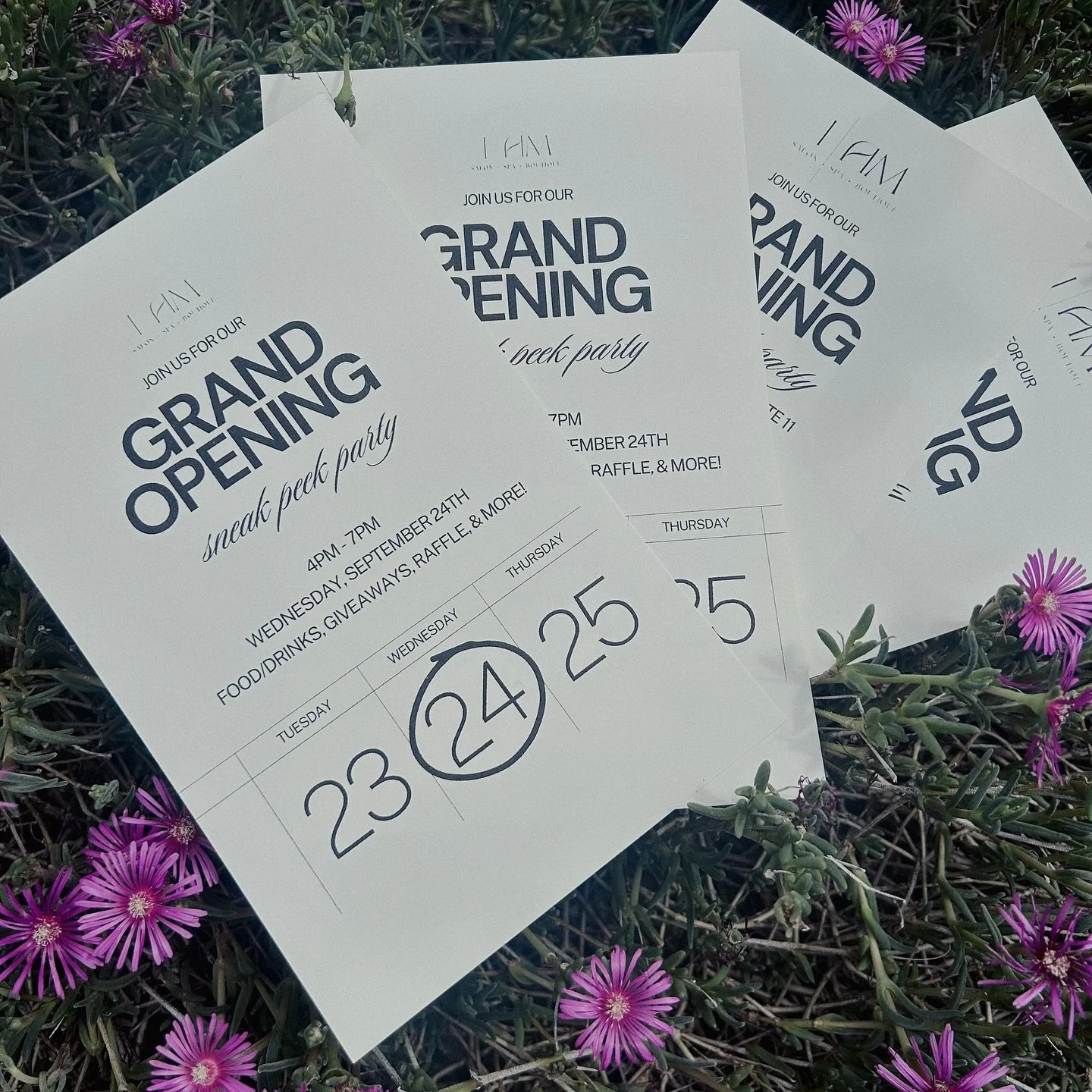 We are just ONE WEEK away from our grand opening celebration! 🎉 

The wait is almost over! We are so excited to welcome you to the new space with us next Wednesday from 4-7pm. We&rsquo;ll have champagne, free gifts, amazing raffle prizes (from lip f