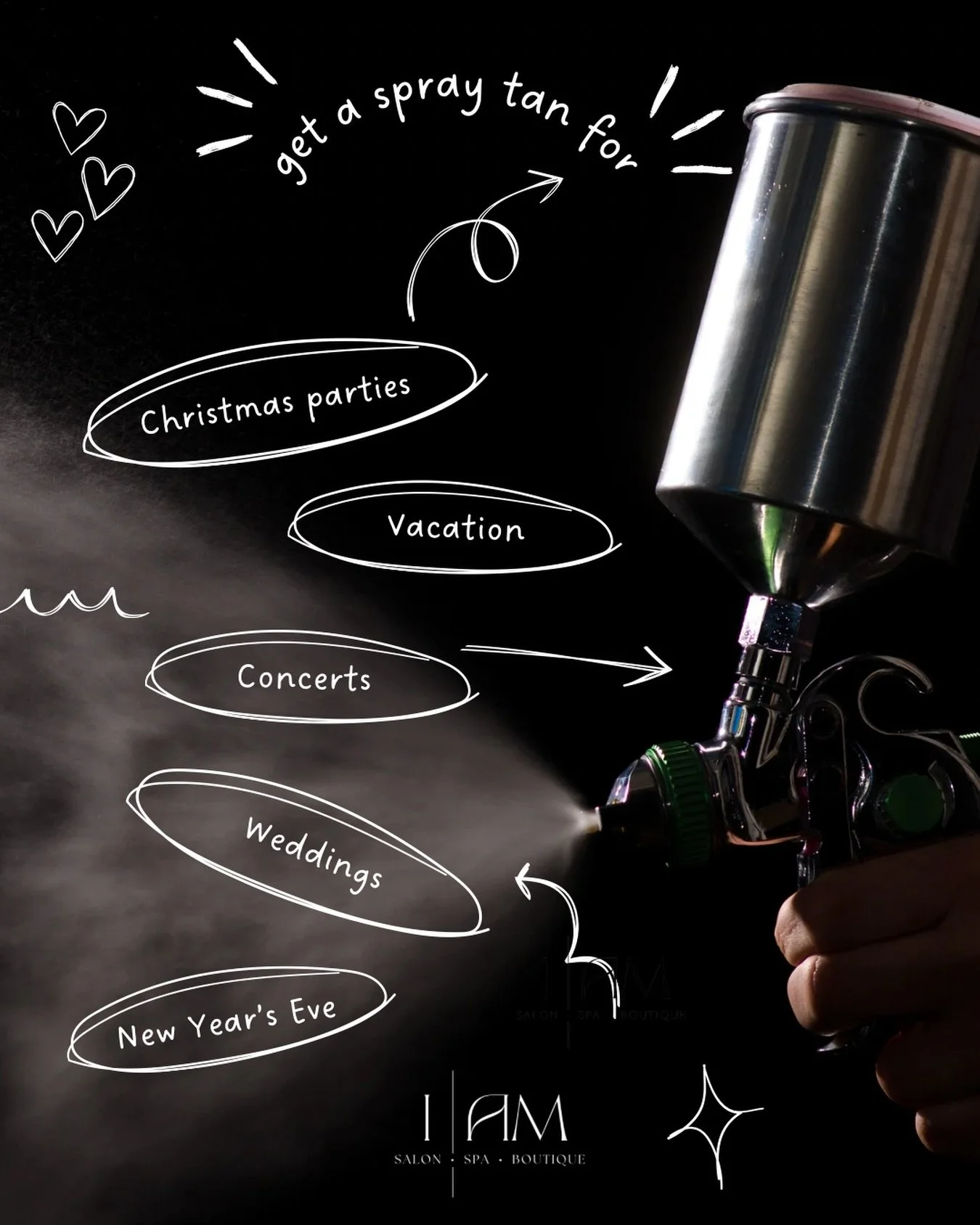 The perfect accessory for any occasion ✨

#spraytans #wilmingtonnc #sunlesstanning