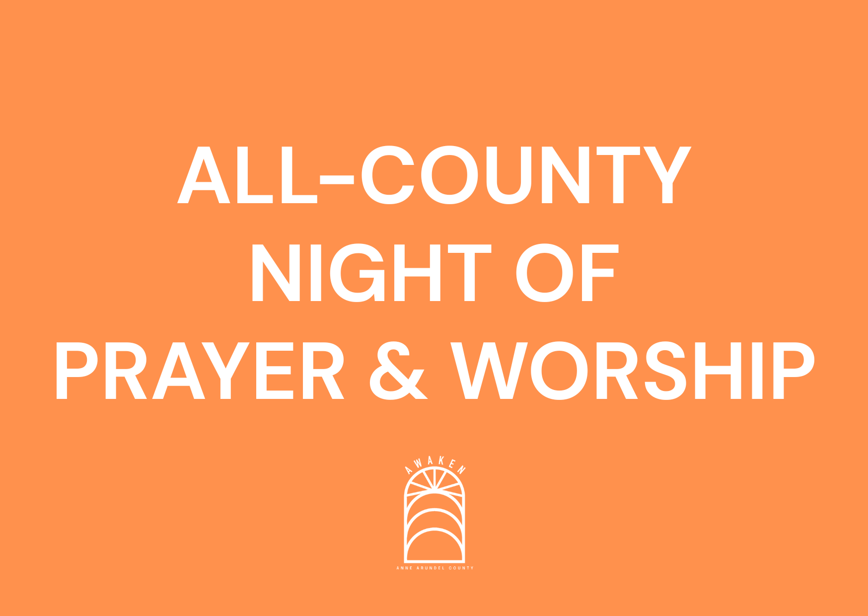 All-County Night of Worship & Prayer