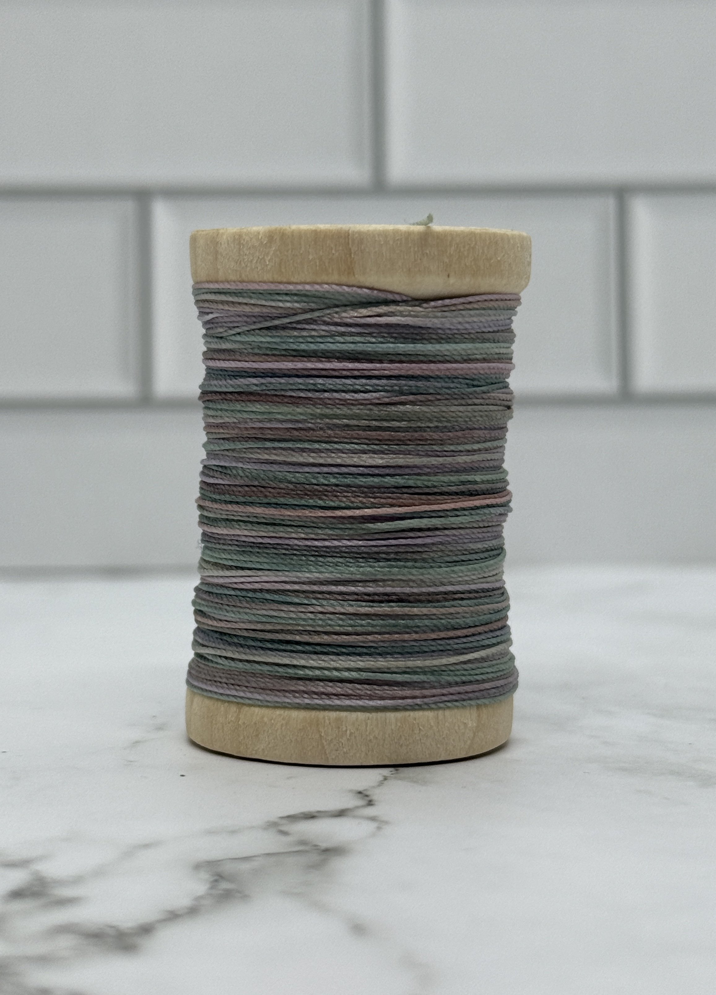Terracotta hand-dyed Nylon FF thread