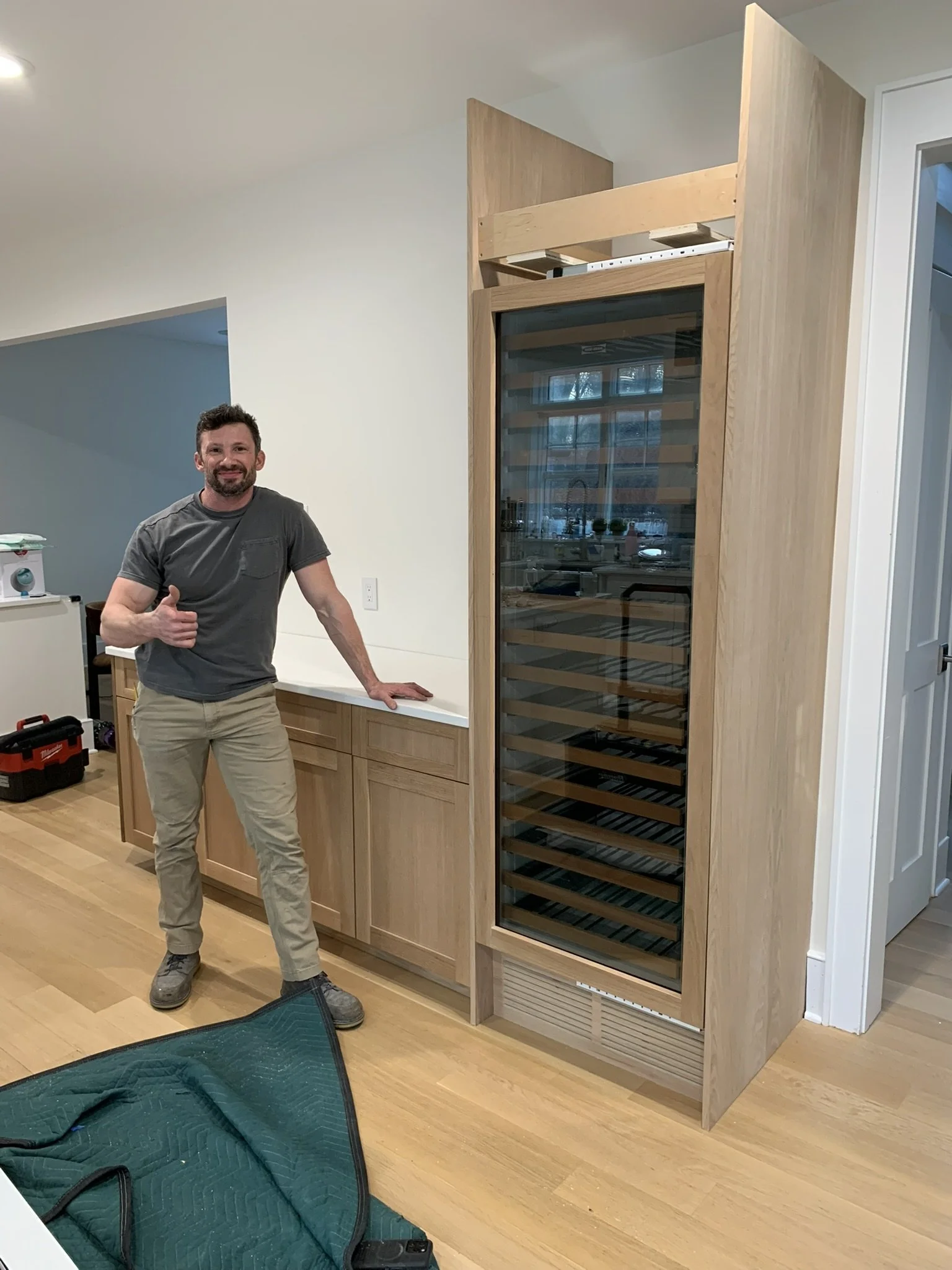 White Oak Custom Cabinetry