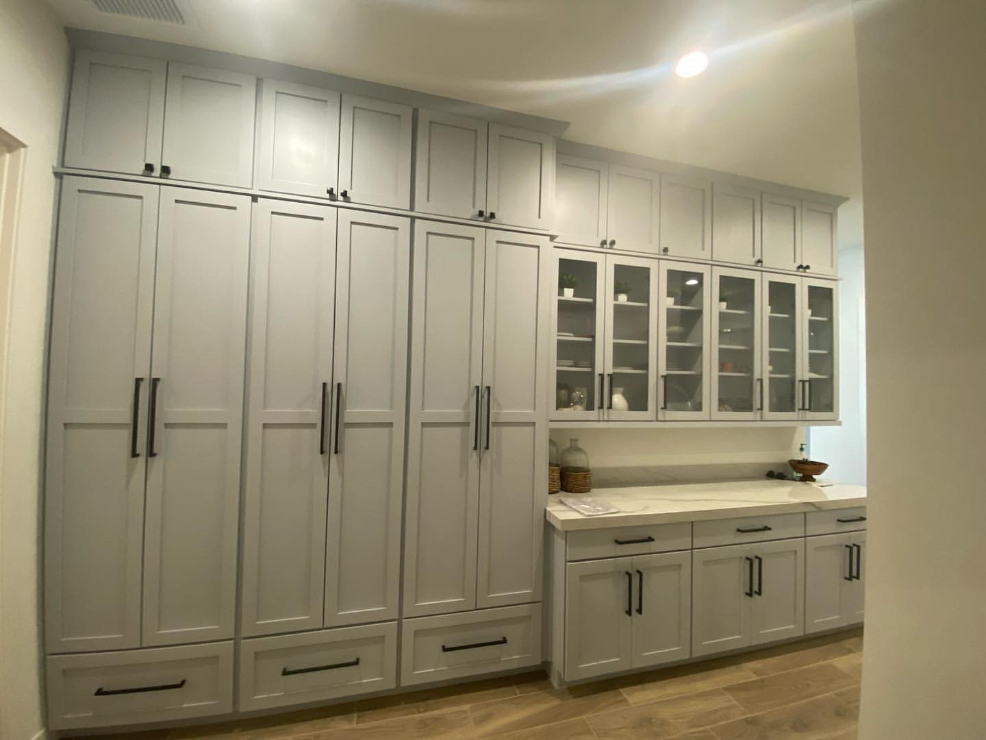 Shaker style cabinets, custom kitchen