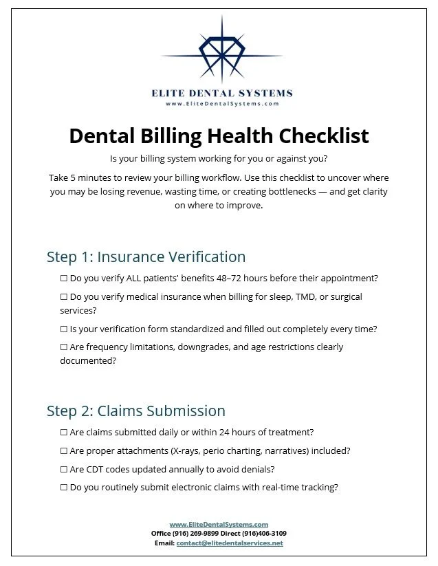 Dental Billing Health