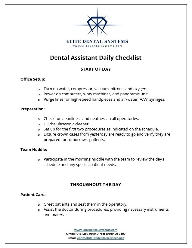 Dental Assistant Daily