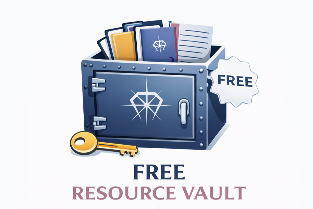 Geometric drawing of an outline square with sections divided by vertical, horizontal, and diagonal lines.