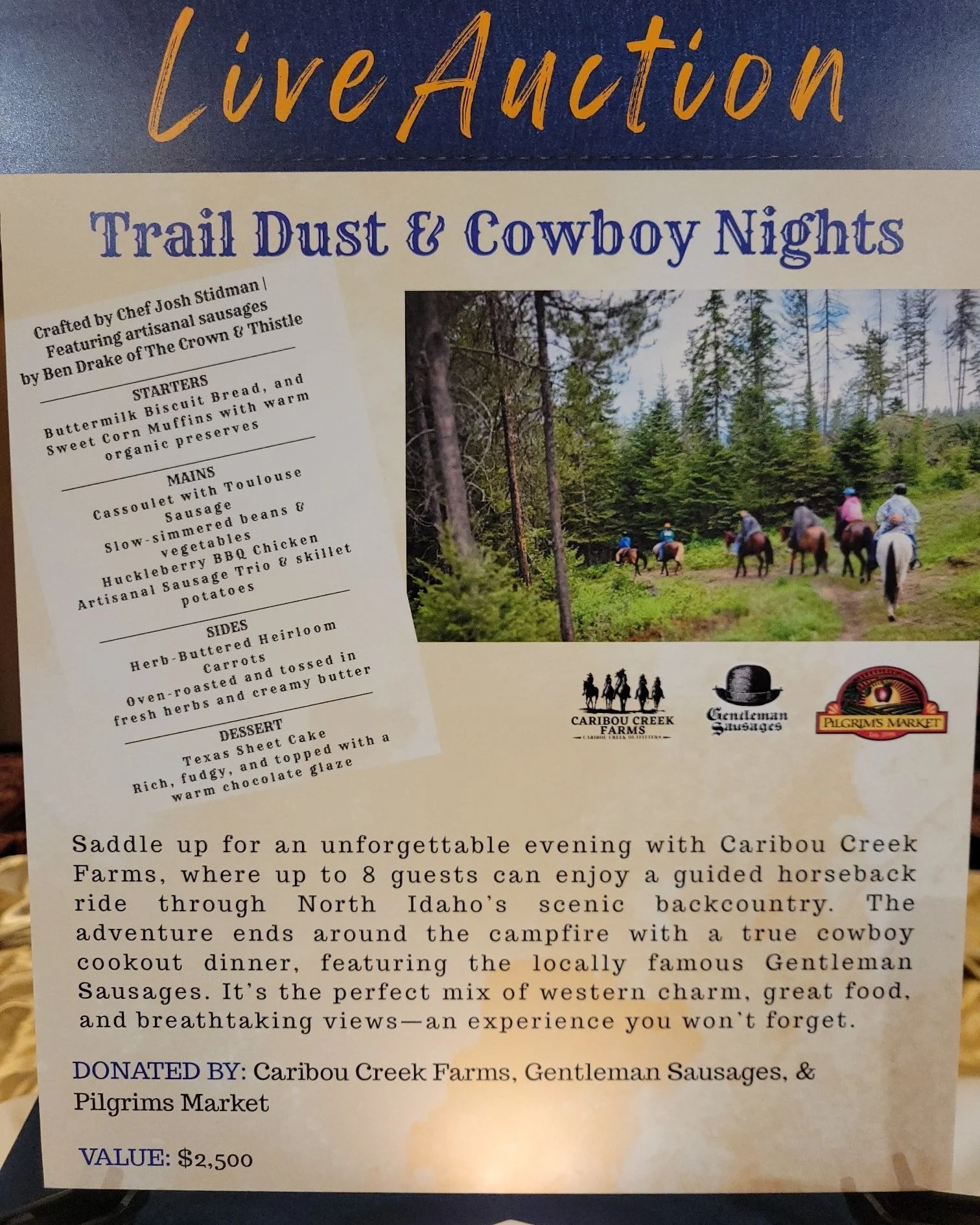 Shout out to SNR benefit  auction tonight at the best western. CDA. COME SUPORT
