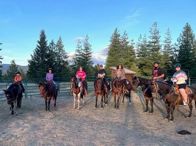 Let's trail ride book now #caribouride #cariboucreekfarms  # #nationalparks #traveltips #animalovers #cariboucreekoutfitters #homeschoolmom #horsebackridingvacations #summertrends #equestrianadventures #idahoadventures #trailride #horsebackriding