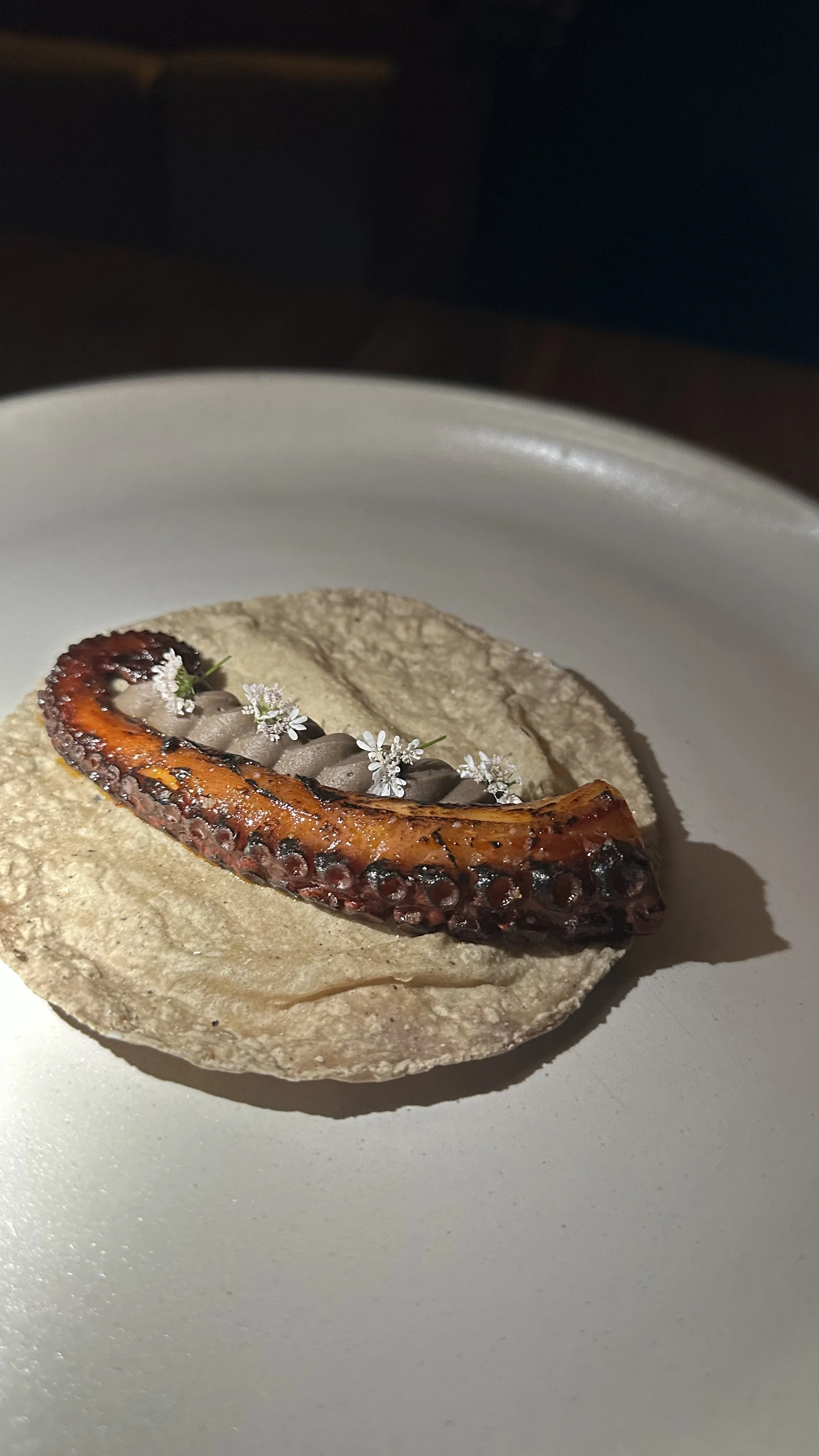 Pujol- Octopus Taco (fav course)