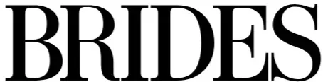 The word 'BRIDES' in black capital letters on a white background.