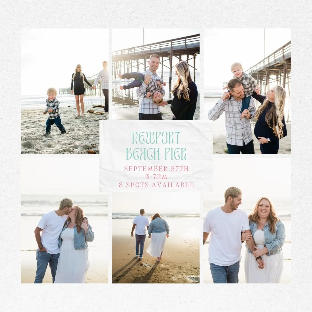 Newport Beach Pier Mini Sessions