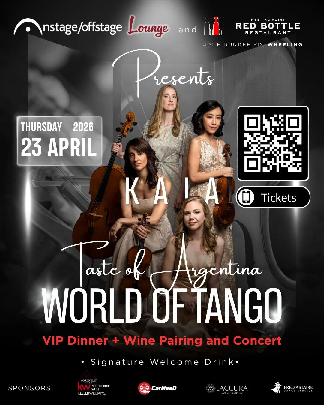 Onstage/Offstage Lounge - North Shore Chamber Music Festival