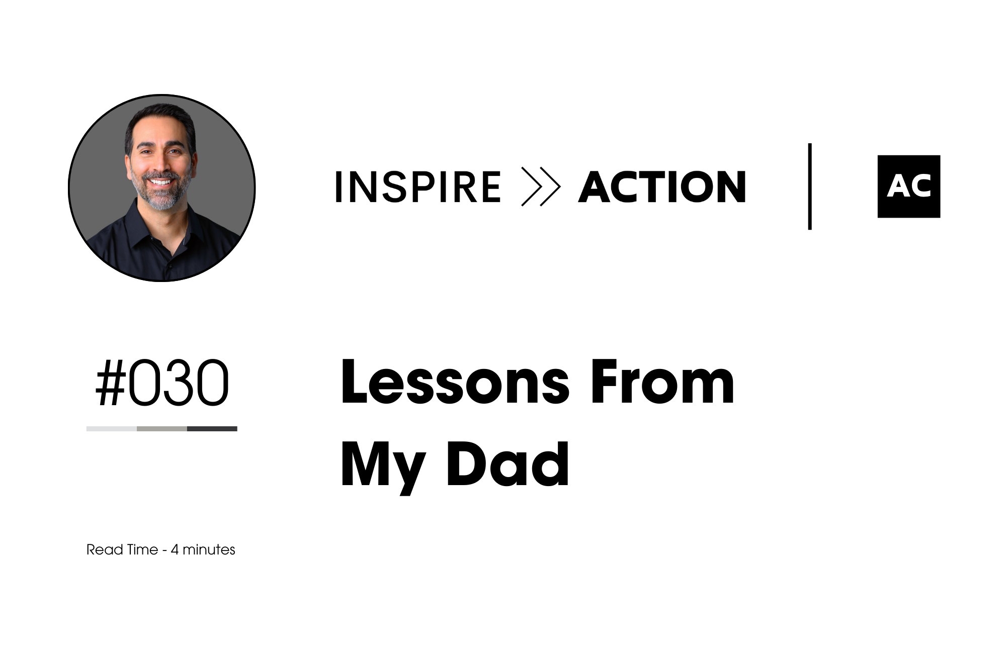 Lessons From My Dad