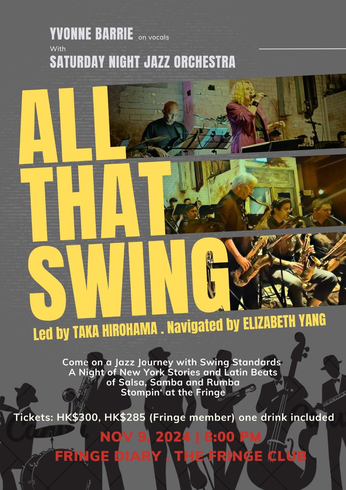All That Swing - Yvonne Barrie with Saturday Night Jazz Orchestra