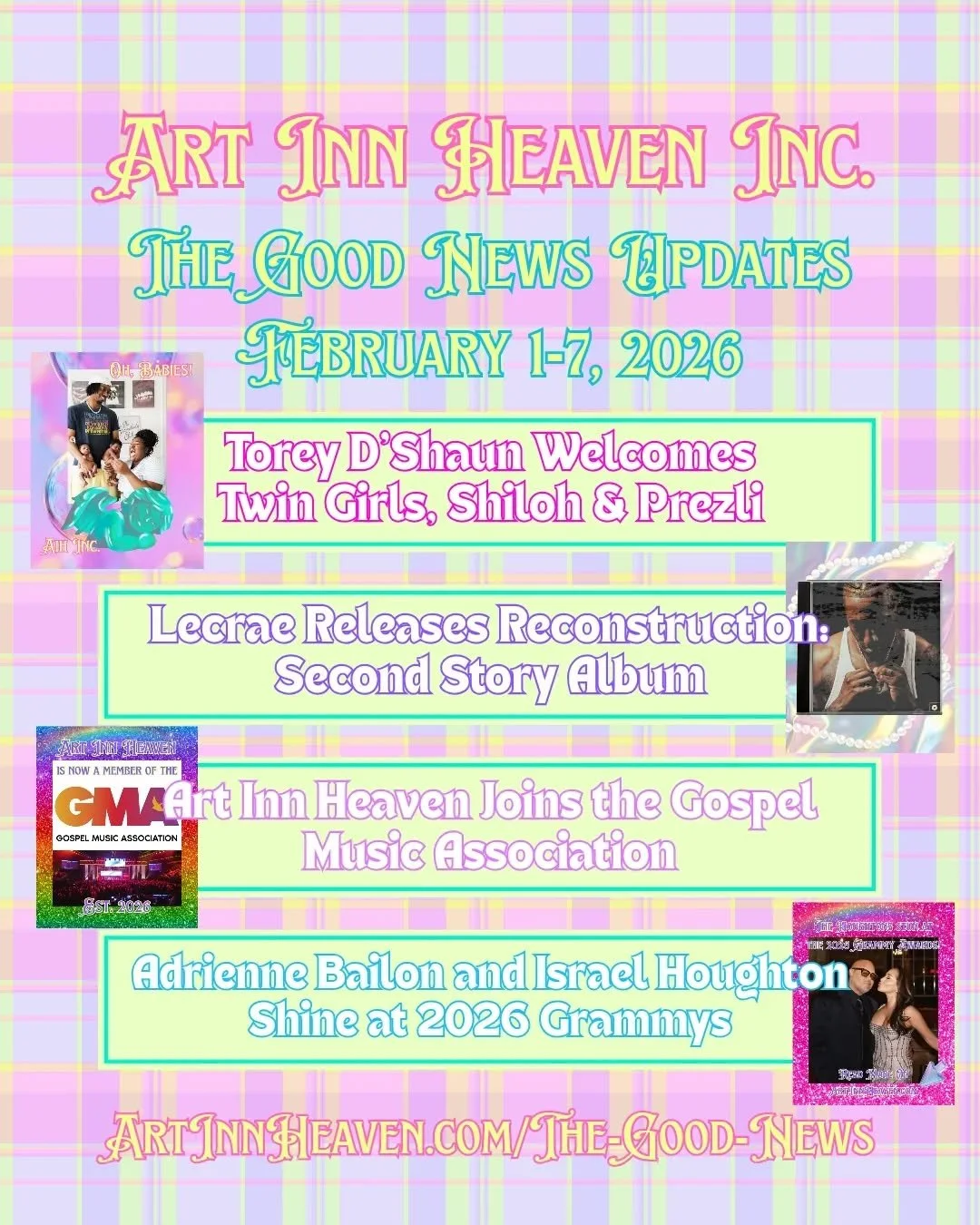 Did you know we share #ChristianNews on our site 💻? You can catch up with the latest in #gospelarts on ARTINNHEAVEN.COM 🏩. Everyday we post three or more articles related to faith media, and soon, we'll start posting opportunities in the arts! Stay