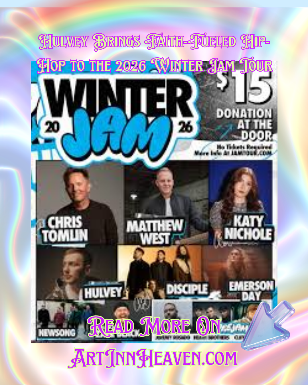 Hulvey Brings Faith-Fueled Hip-Hop to the 2026 Winter Jam Tour