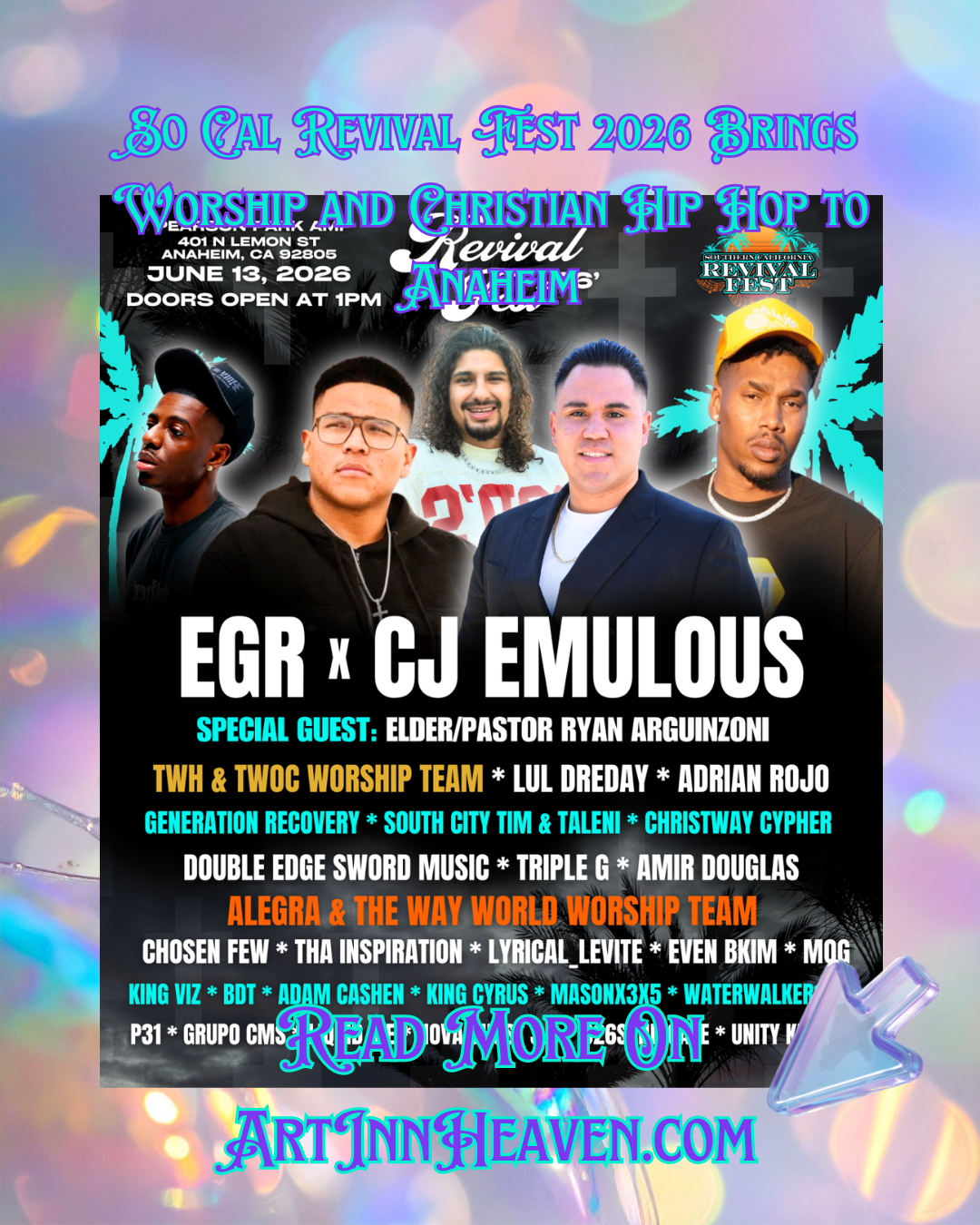 So Cal Revival Fest 2026 Brings Worship and Christian Hip Hop to Anaheim
