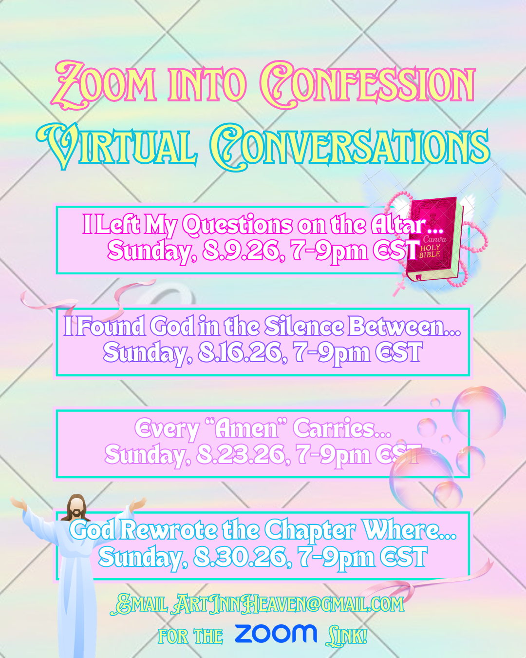 Zoom Into Confession: I Found God in the Silence Between...
