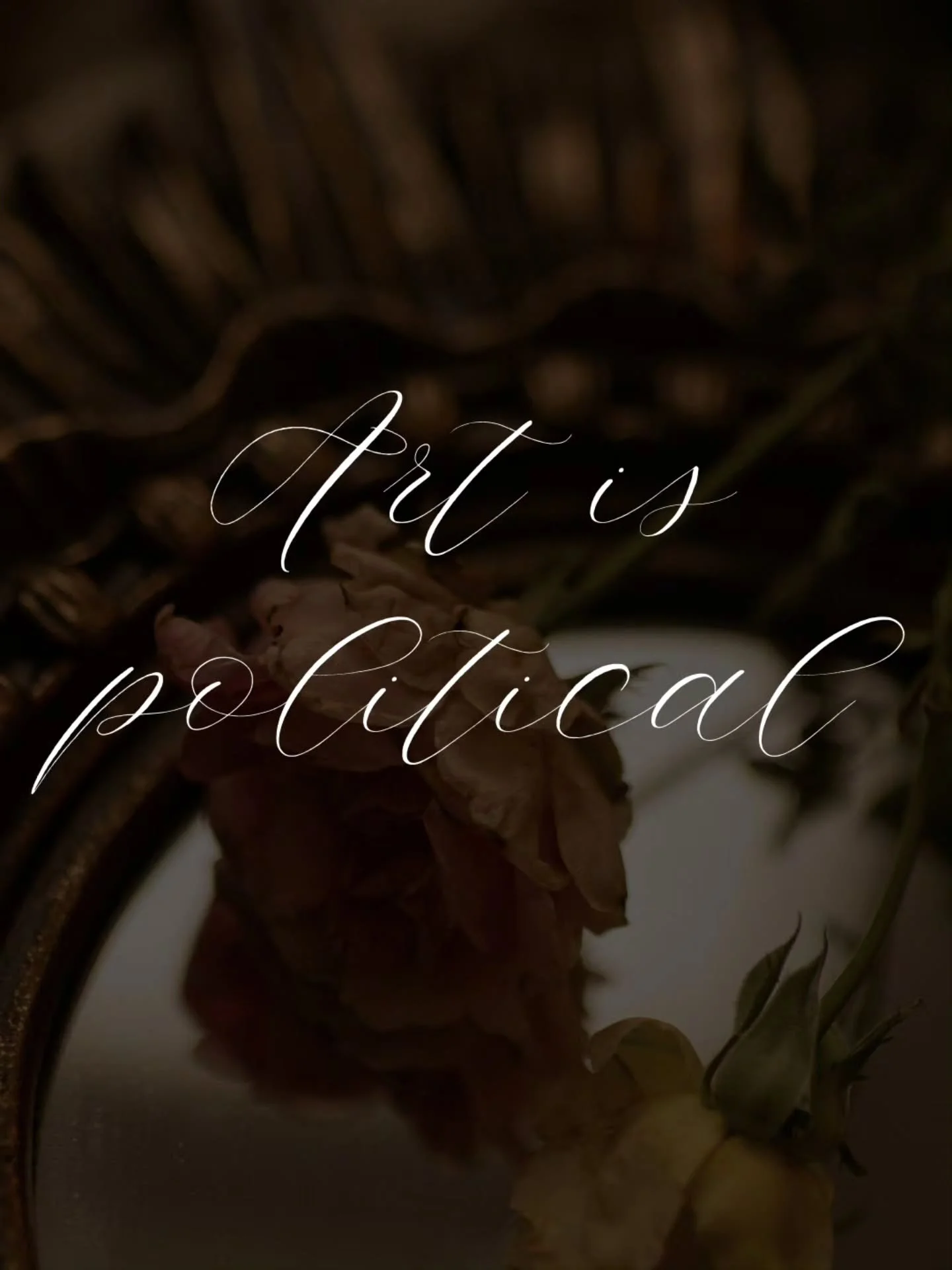 I'm making this post today because I want to be abundantly clear where I and my business stand. 

My business is built on intention and connection, and it&rsquo;s important to me that we&rsquo;re aligned in who we are and what we value. I have tried 