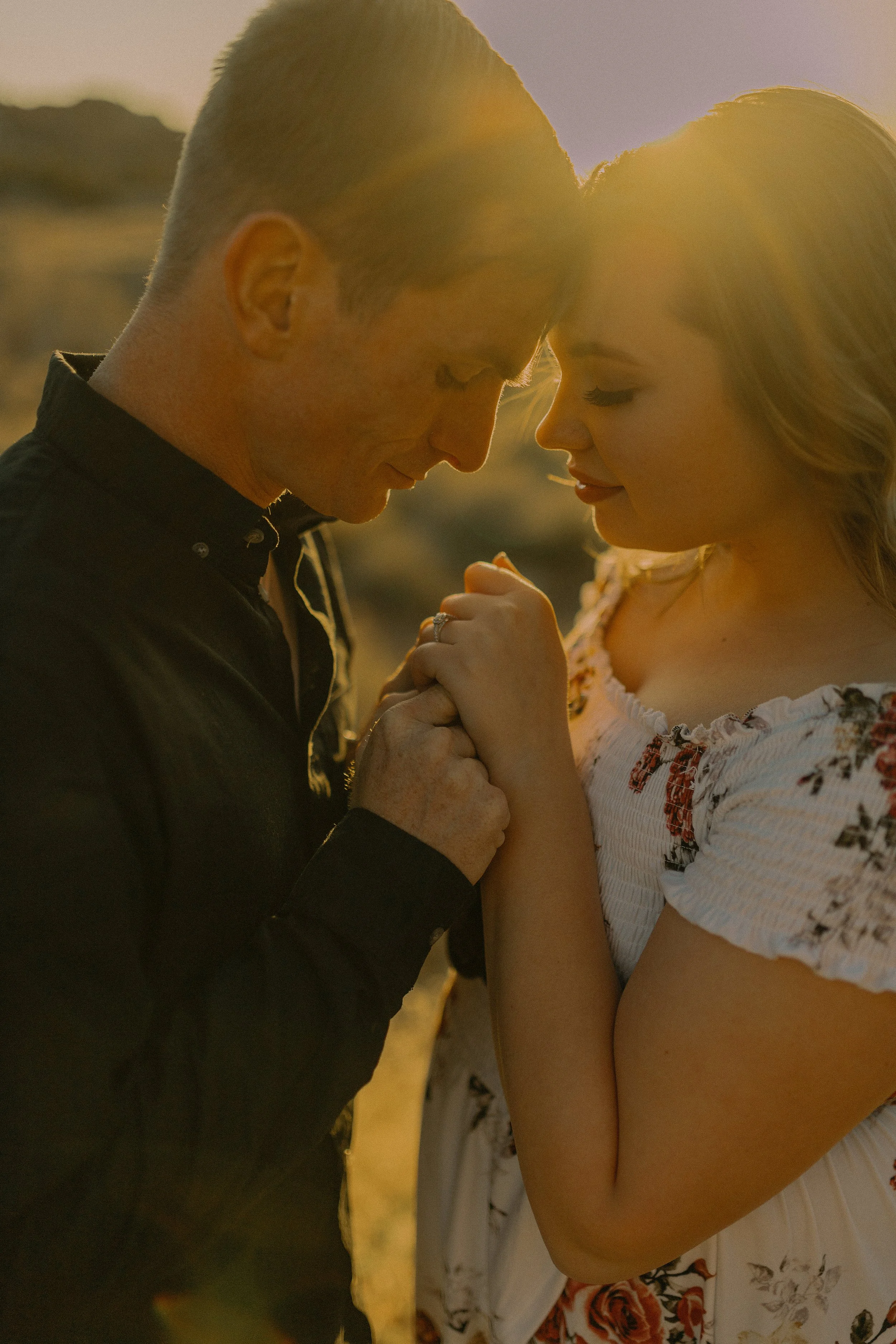 Emotional wedding photography St. George