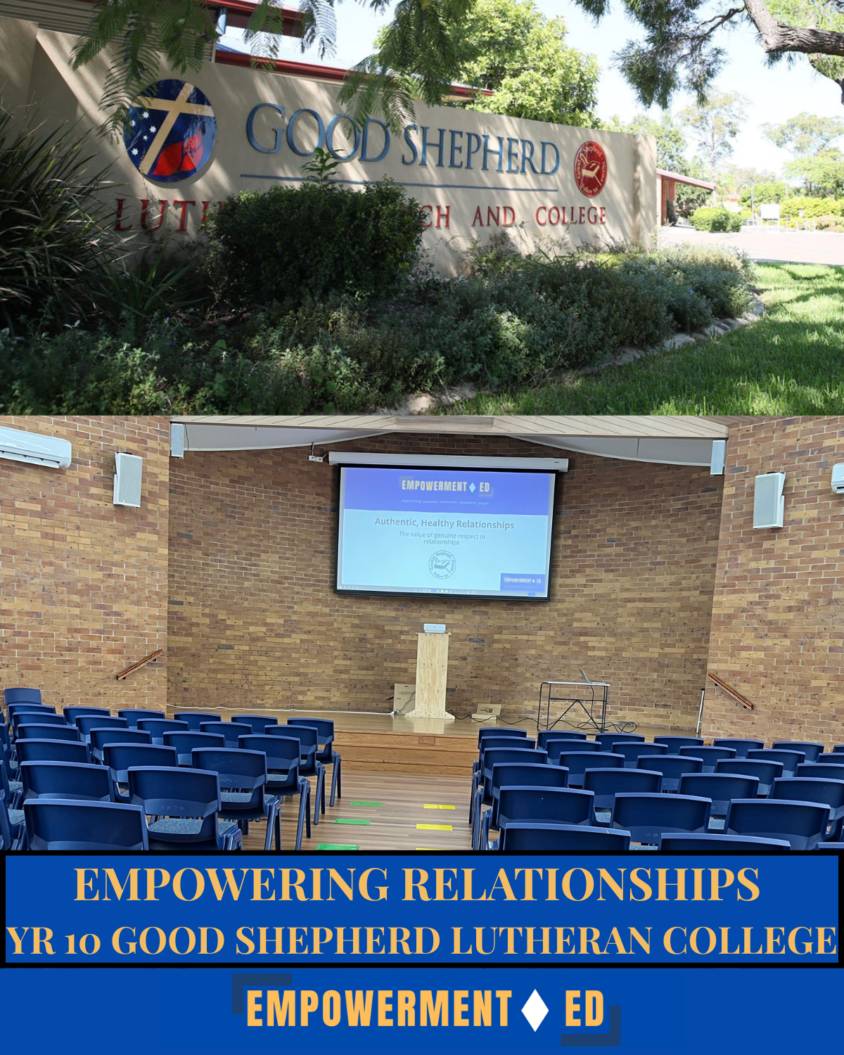 Respectful Relationship Day with a school o the Sunshine Coast