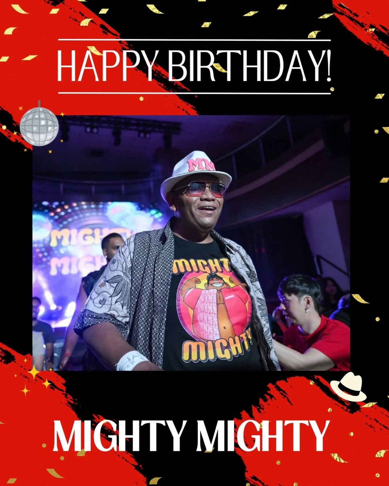 SPW would like to wish Mighty Mighty a very happy birthday! He is a former tag team and 24/7 champion

Comment down below to wish him a funky dancey birthday too!