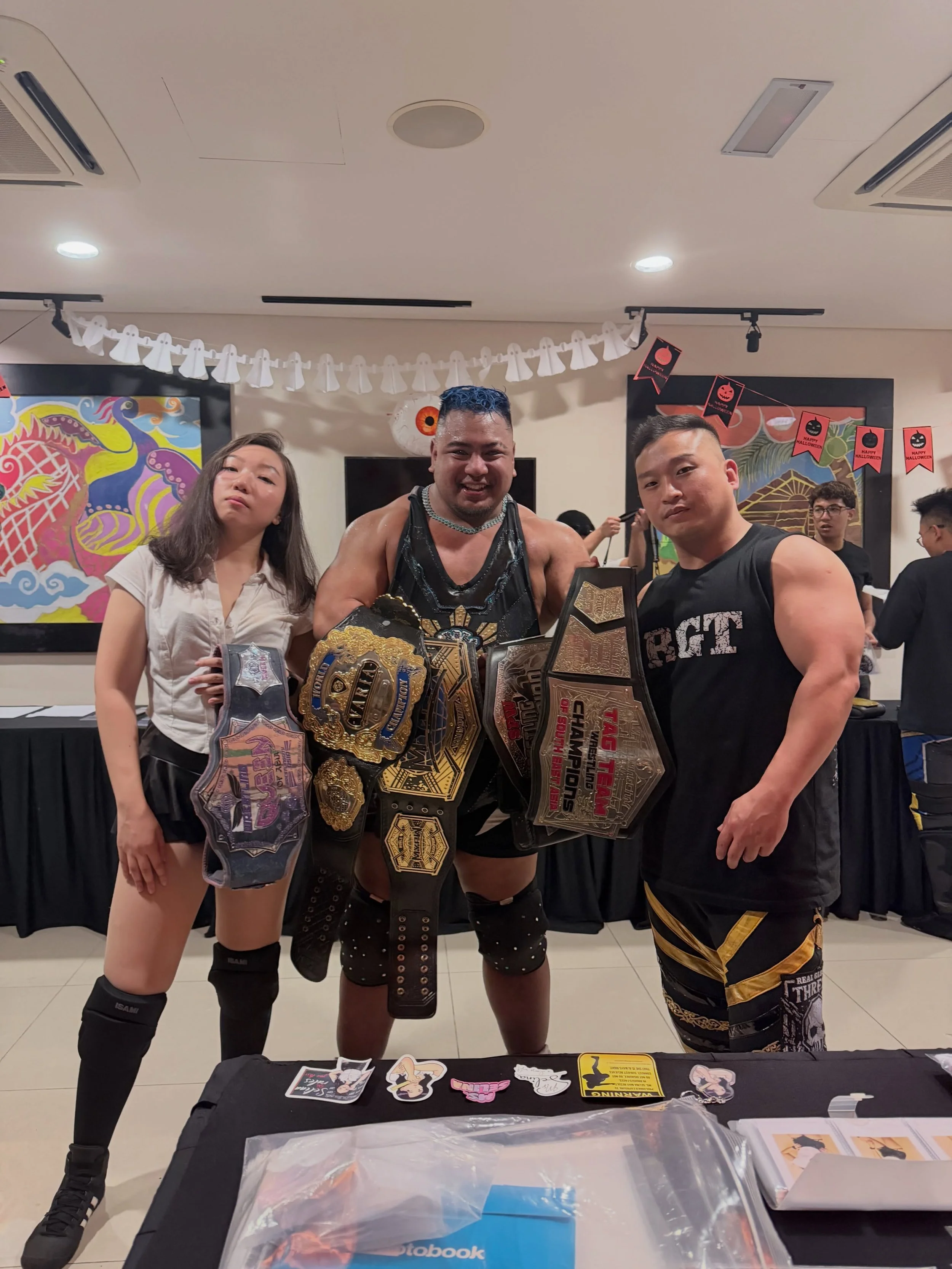 SPW STARS IN MALAYSIA FOR MYPW&rsquo;S NO REST FOR THE WICKED 

It was an eventful weekend for the SPW wrestlers across the border. SPW Singapore Champion Carlo Cannon defended his MYPW World Championship against Paul London, SPW Queen of Asia Champi