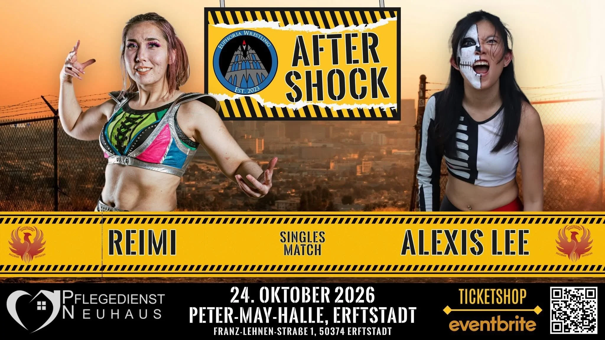 ALEXIS LEE WILL BE IN A TLC MATCH ON HER EUROPEAN TOUR!

As Skelly&rsquo;s European tour marches on, she finds herself in a unique predicament. For the first time in Alexis Lee&rsquo;s career, she will be put in a Tables, Ladders, and Scares match! A
